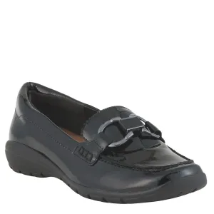 Easy Spirit Women's Avienta Loafer, Black Patent 006, 8