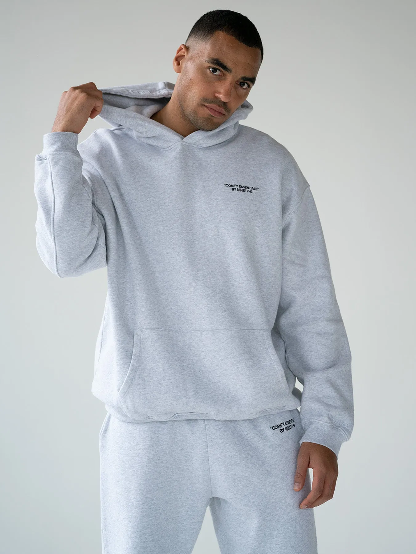 ESSENTIALS - Hoodie  •  Light Grey