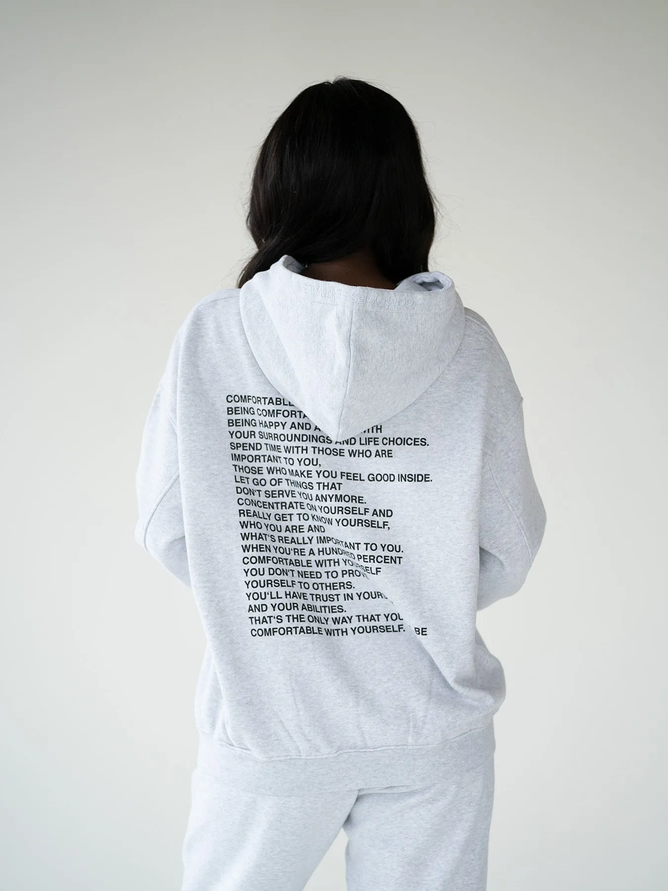 ESSENTIALS - Hoodie  •  Light Grey