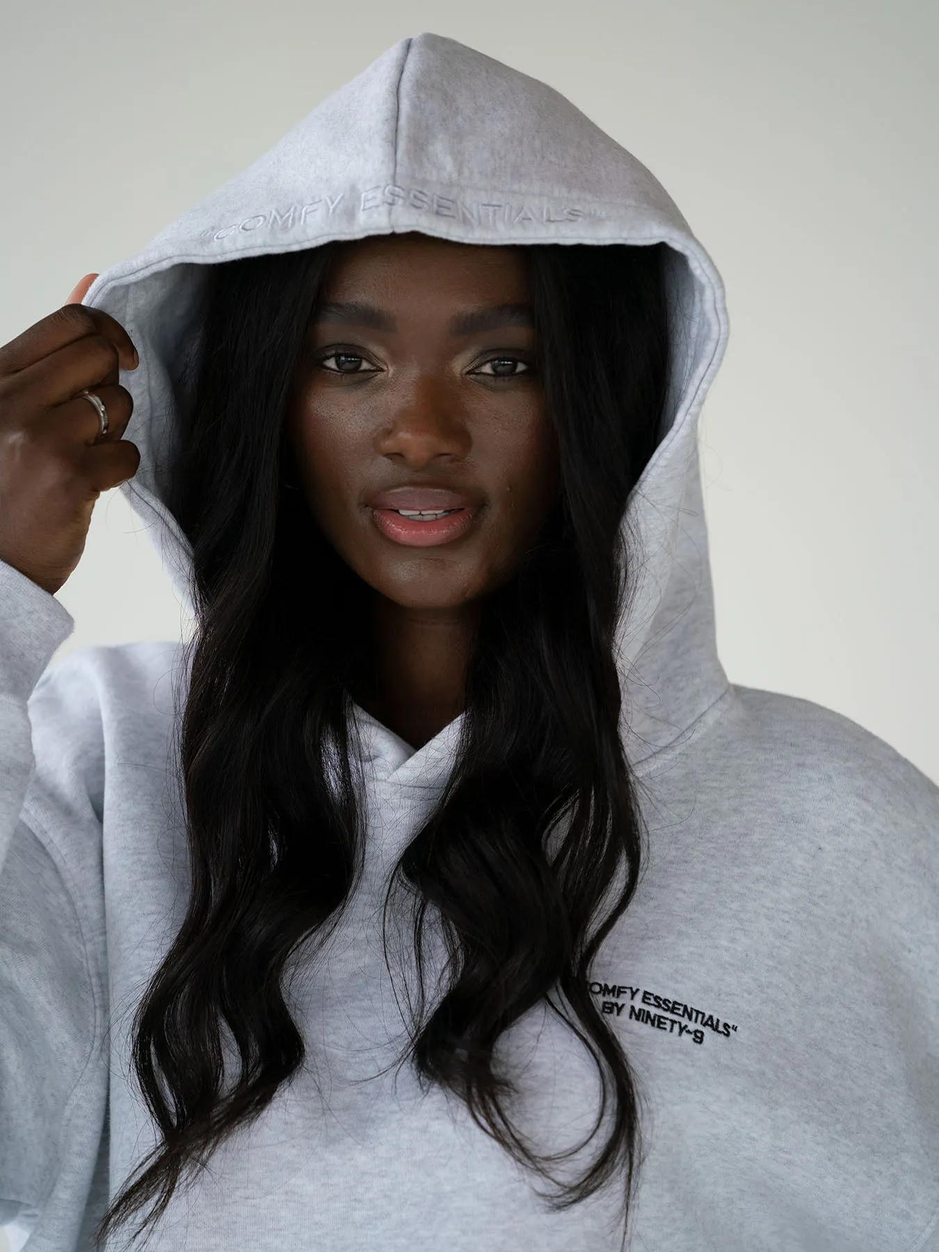 ESSENTIALS - Hoodie  •  Light Grey