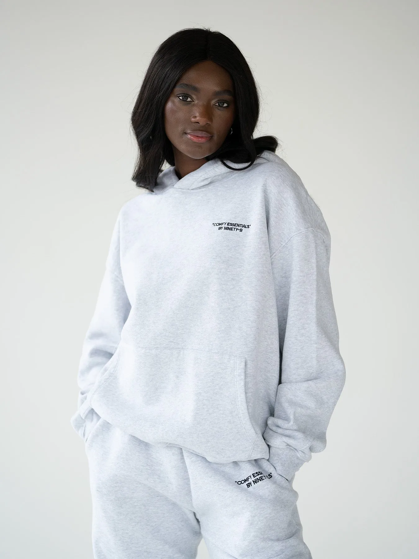 ESSENTIALS - Hoodie  •  Light Grey