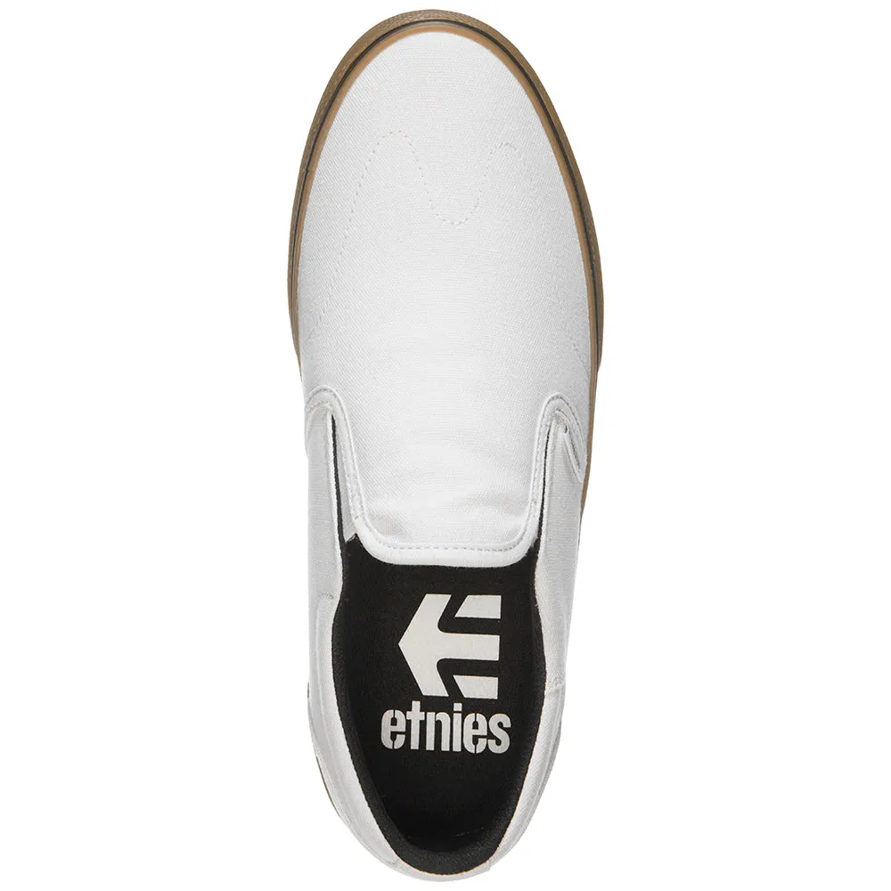 ETNIES MARANA SLIP [WHITE/GUM]
