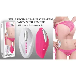 Eve's Rechargeable Panty With Remote by Adam & Eves