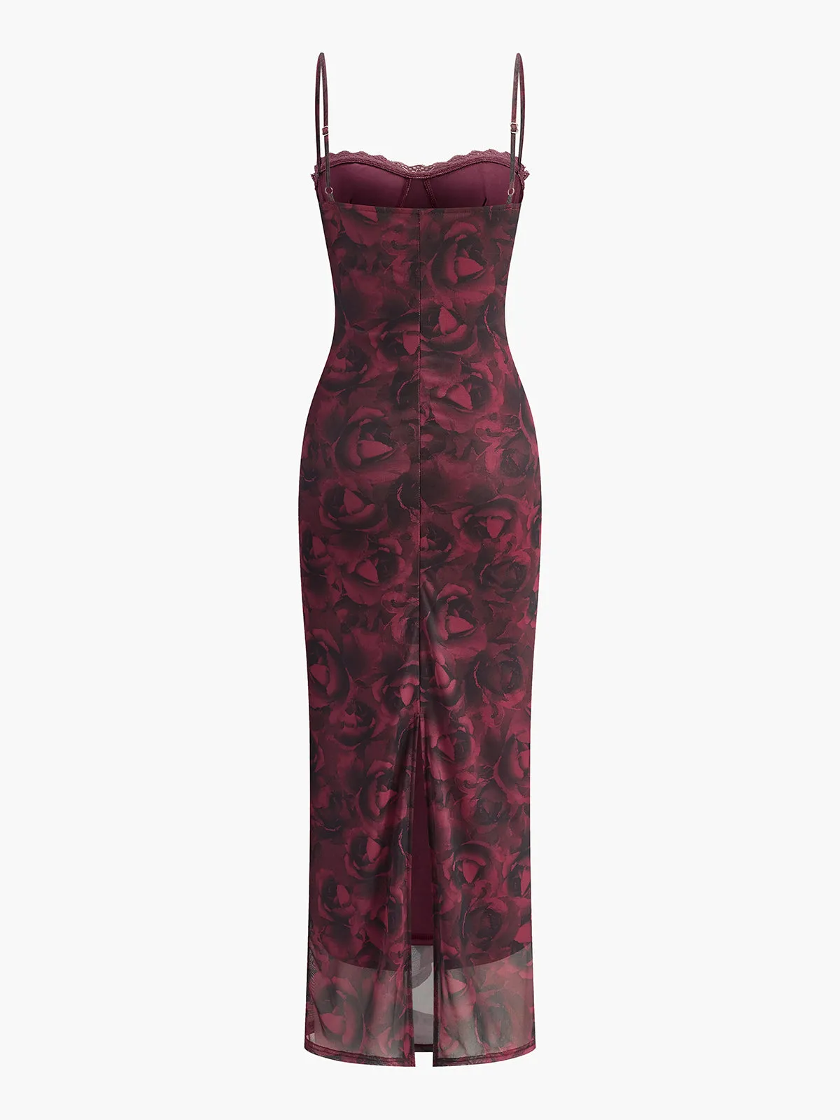 Floral Lace Slip Cami Dress