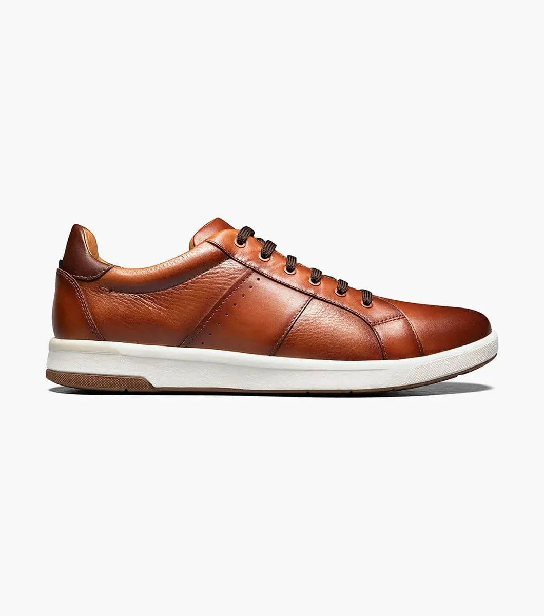 Florsheim - CROSSOVER Lace To Toe Sneaker Cognac