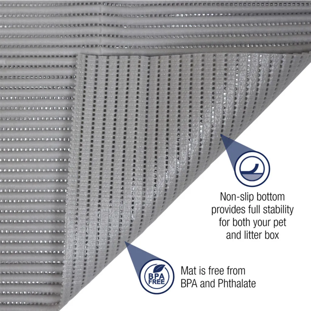 Foam Litter Mat Grey