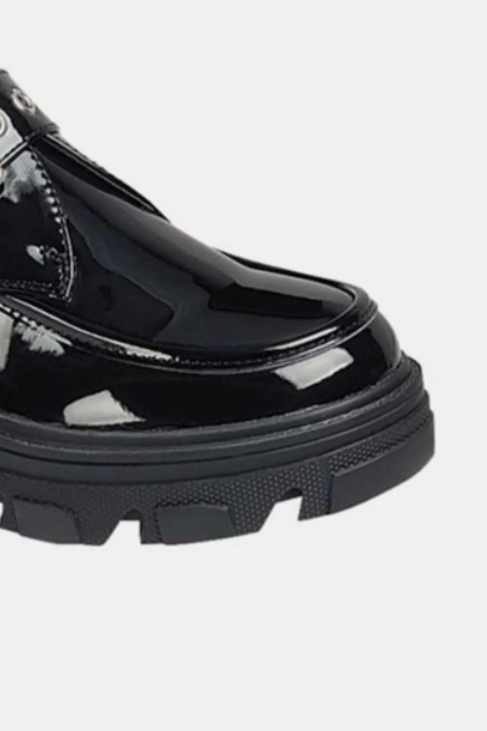 Forever Link Buckled Platform Lug Sole Loafers – Trendy