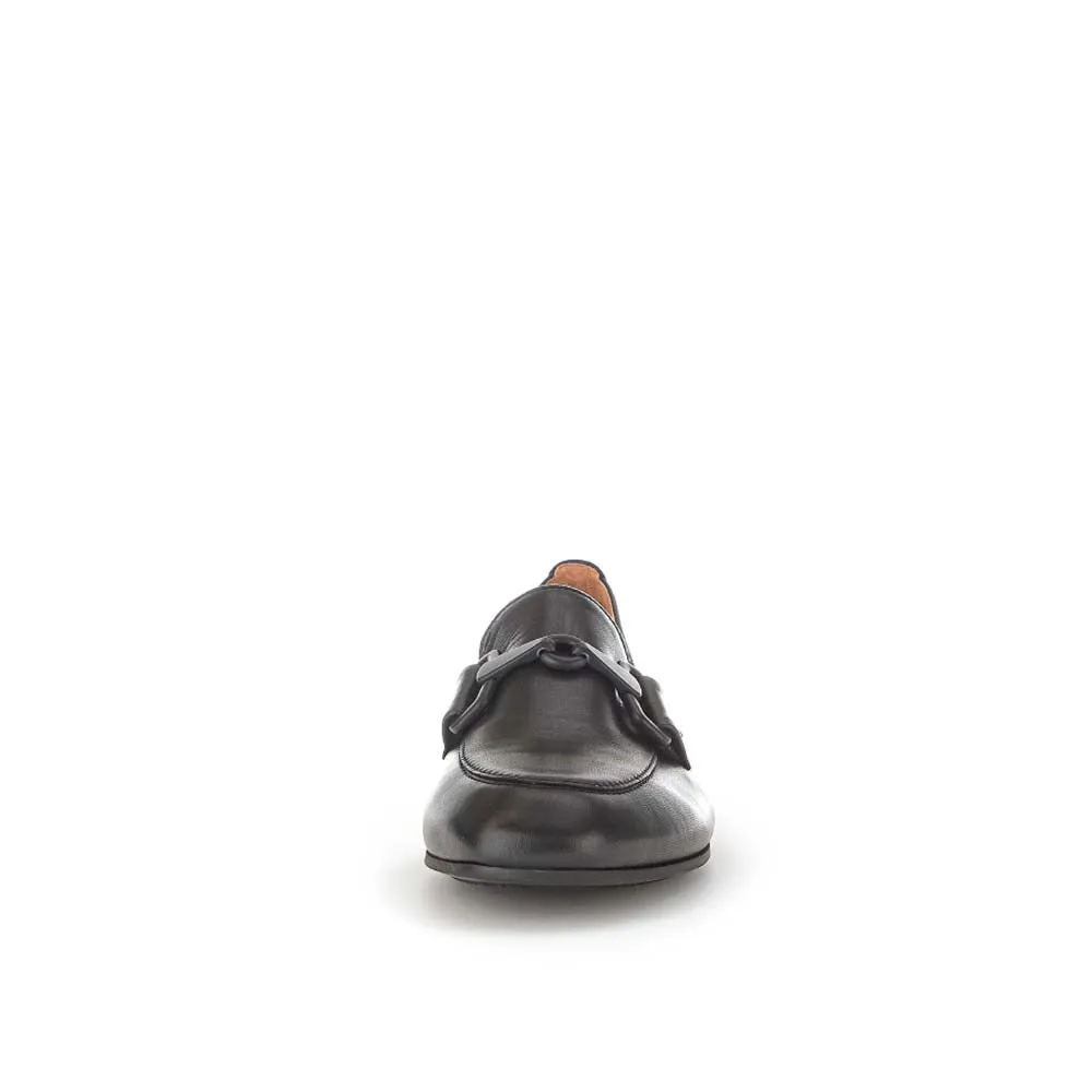 Gabor Loafer with Buckle Black