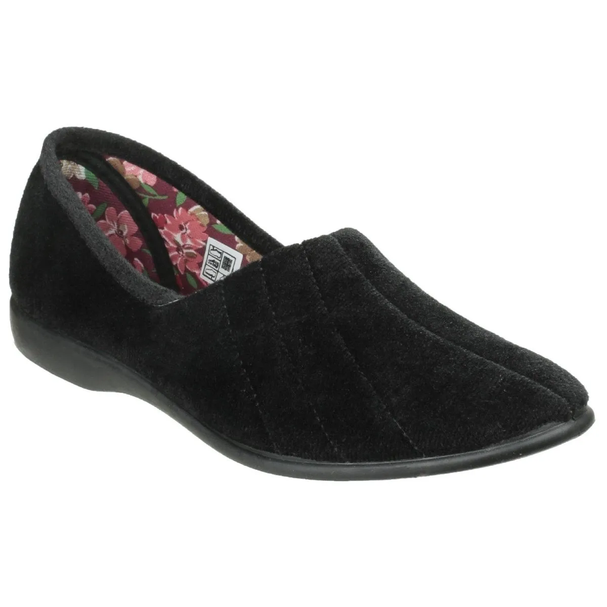 GBS Audrey Ladies Floral Slipper