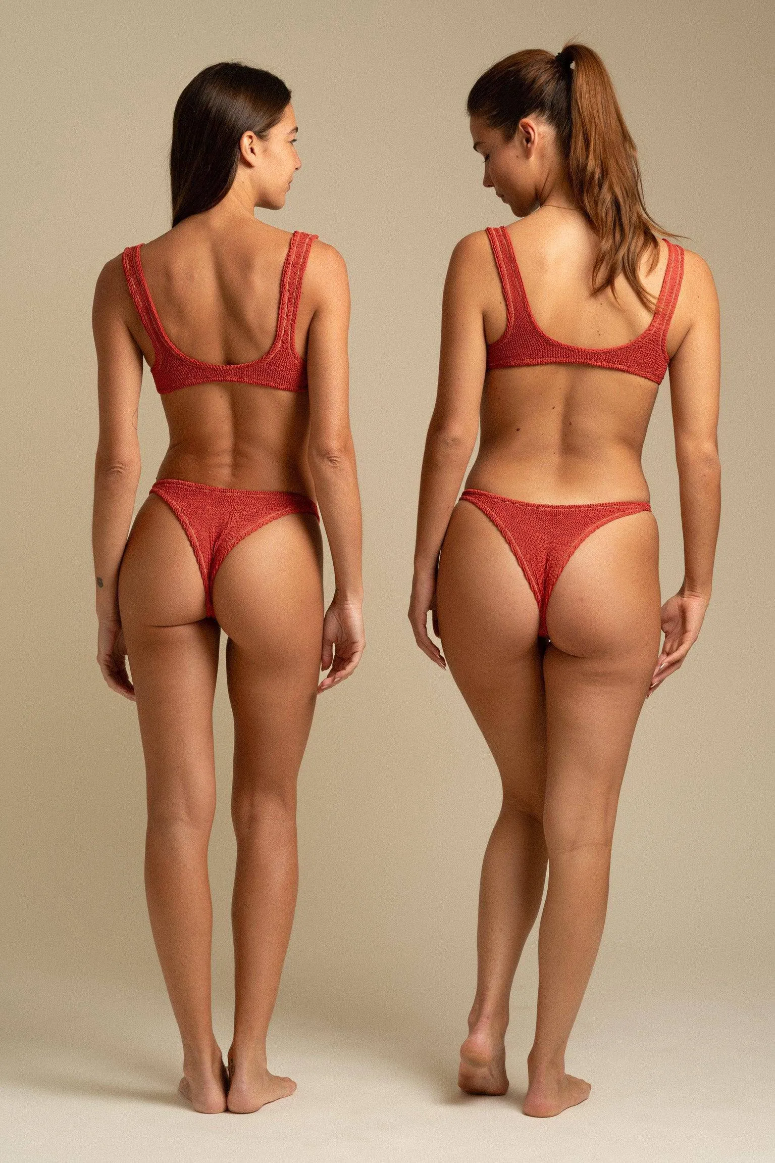 Ginny Bikini Bottom // Rust