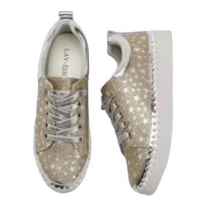 Gold Twinkle Sneaker