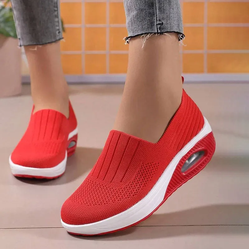 GS Comfy Air | Ademende slip-on sneakers met ergonomische zool voor dames