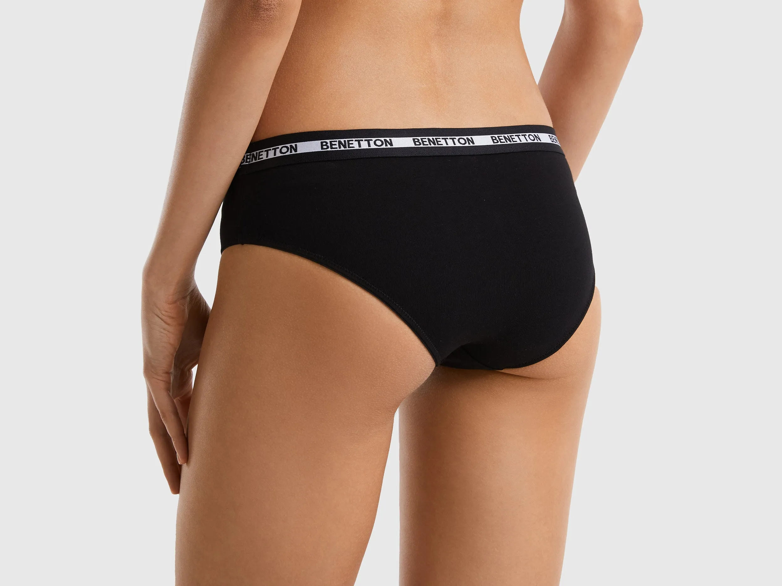 HIGH-WAISTED UNDERWEAR IN ORGANIC COTTON
