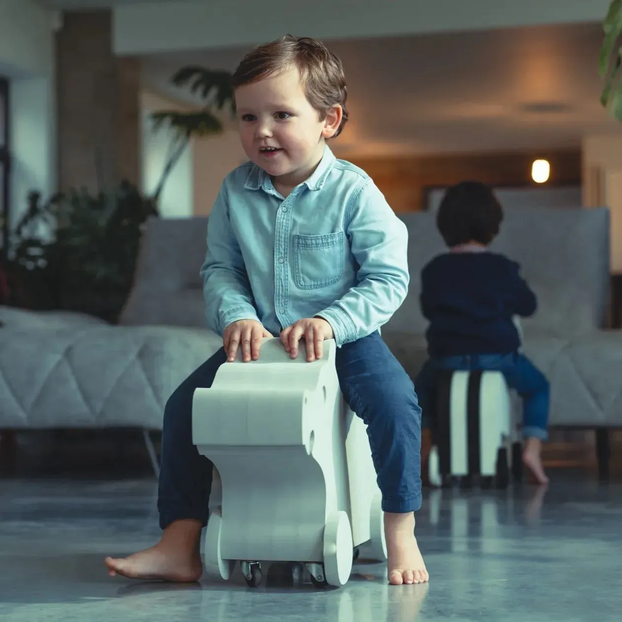Hippo Foam Ride on Toy