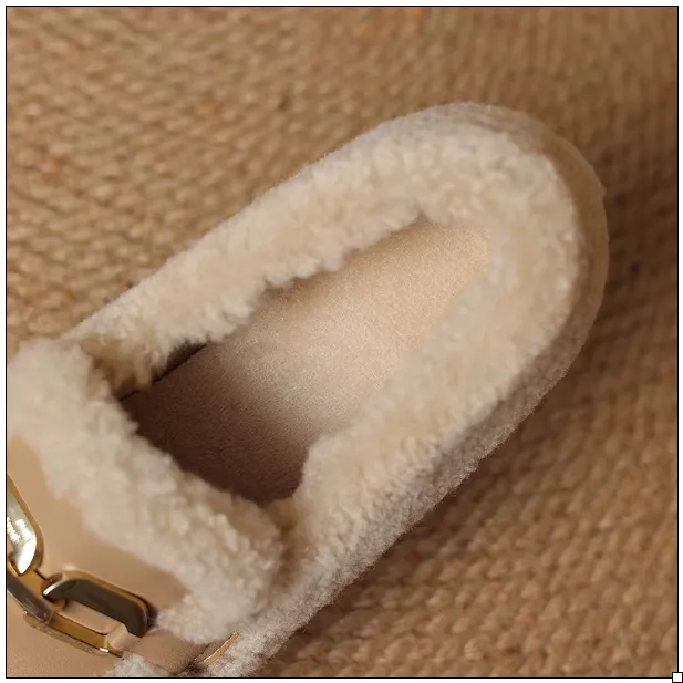 Hudson Leather Soft Plush Slip Loafers