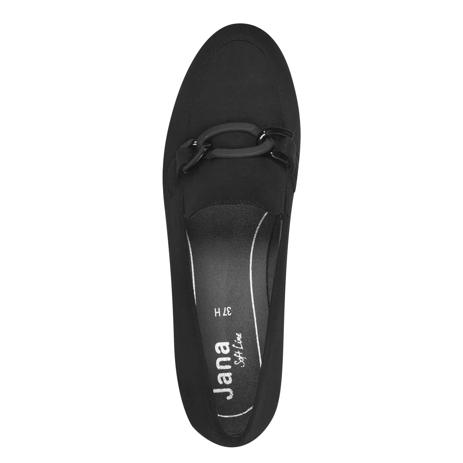 Jana Classic Loafer Black