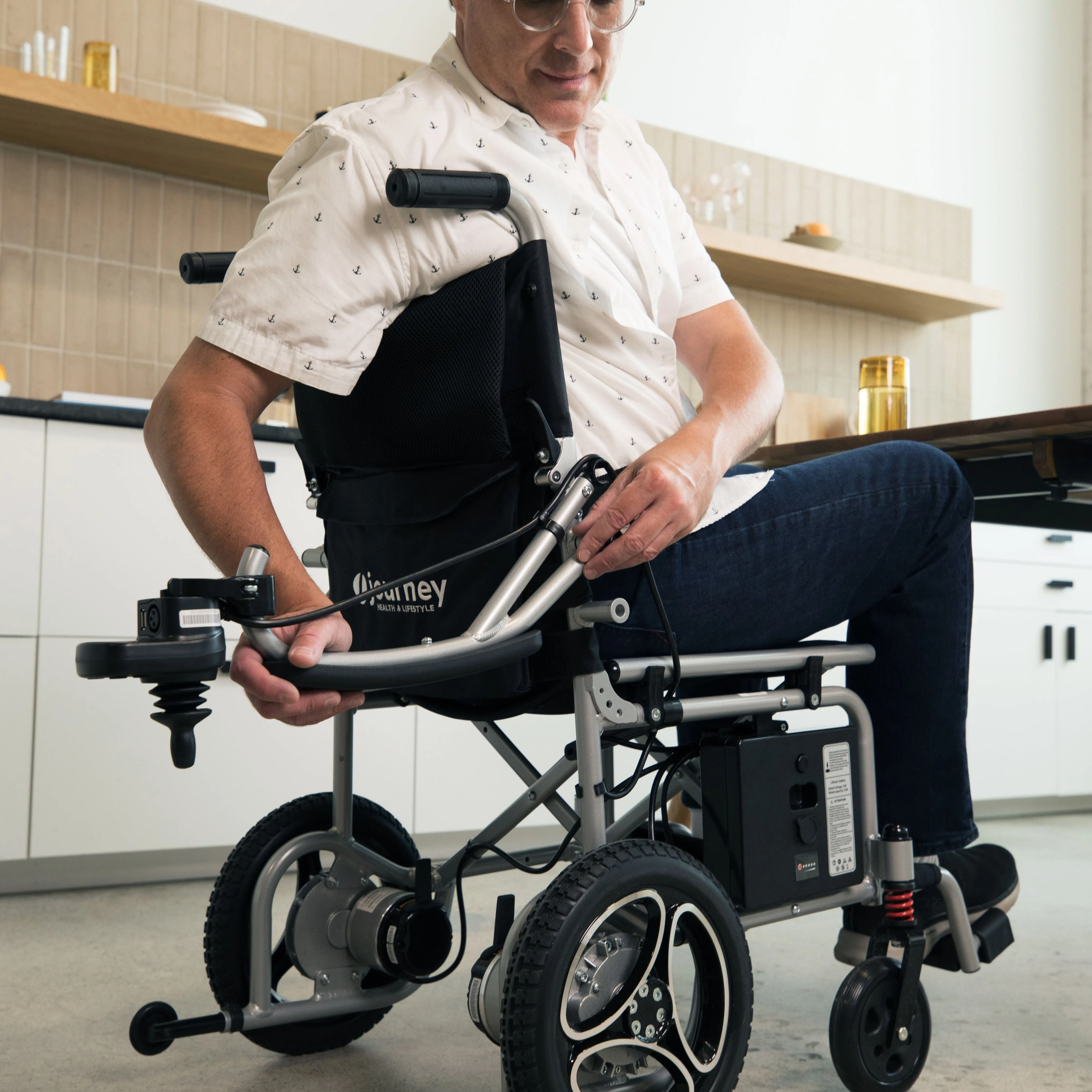 Journey Air Lightweight Folding Power Chair