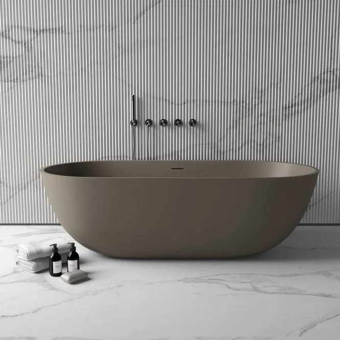 Justina Slimline Modern Bath - 1500mm - ST12 1500 T