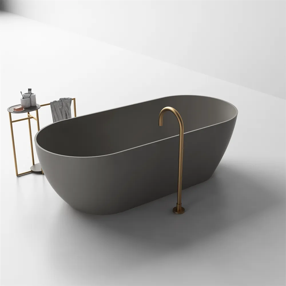 Justina Slimline Modern Bath - 1500mm - ST12 1500 T
