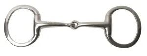 Korsteel Featherweight Thin Mouth Flat Ring Eggbutt Snaffle