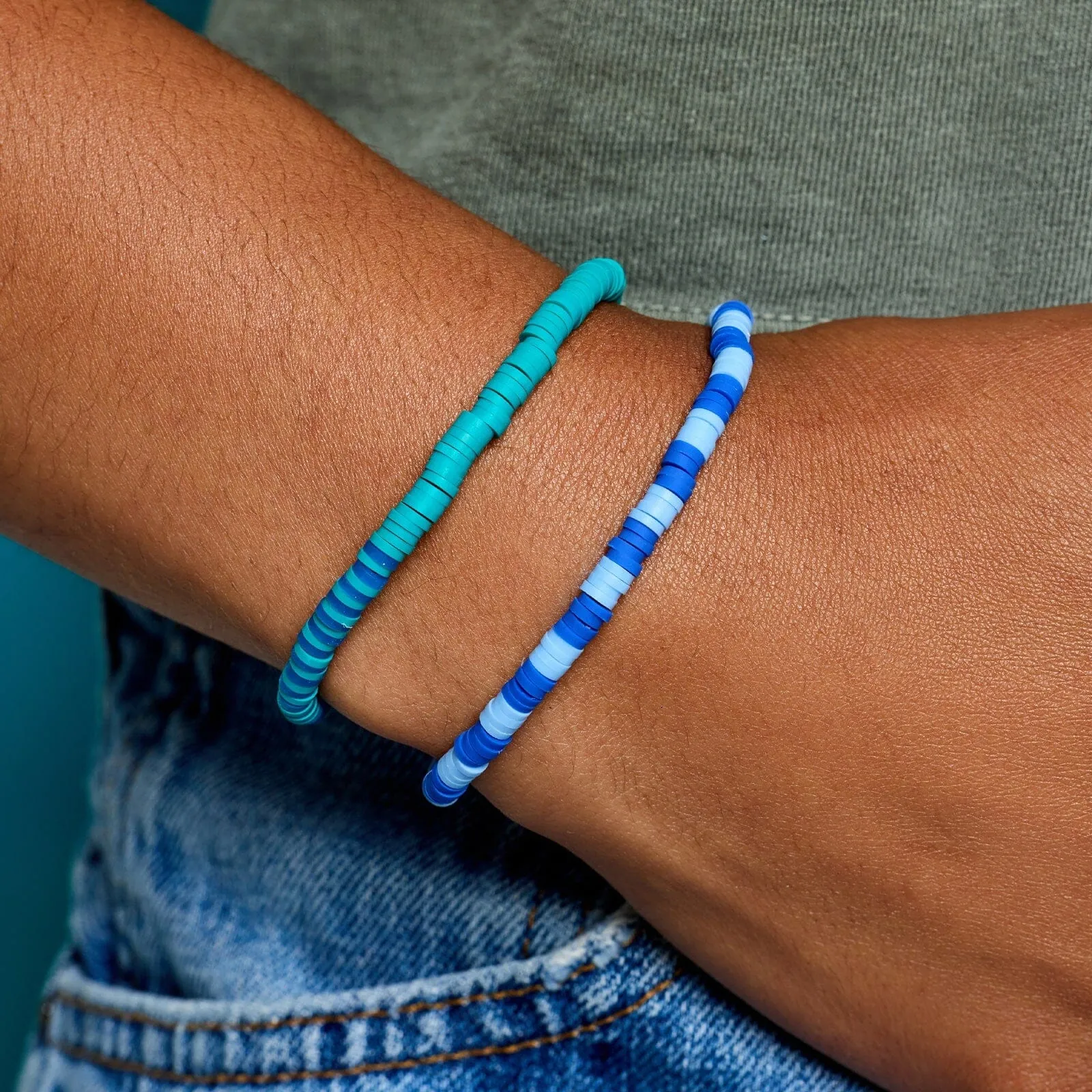 Lagoon Seascape Stretch Bracelet