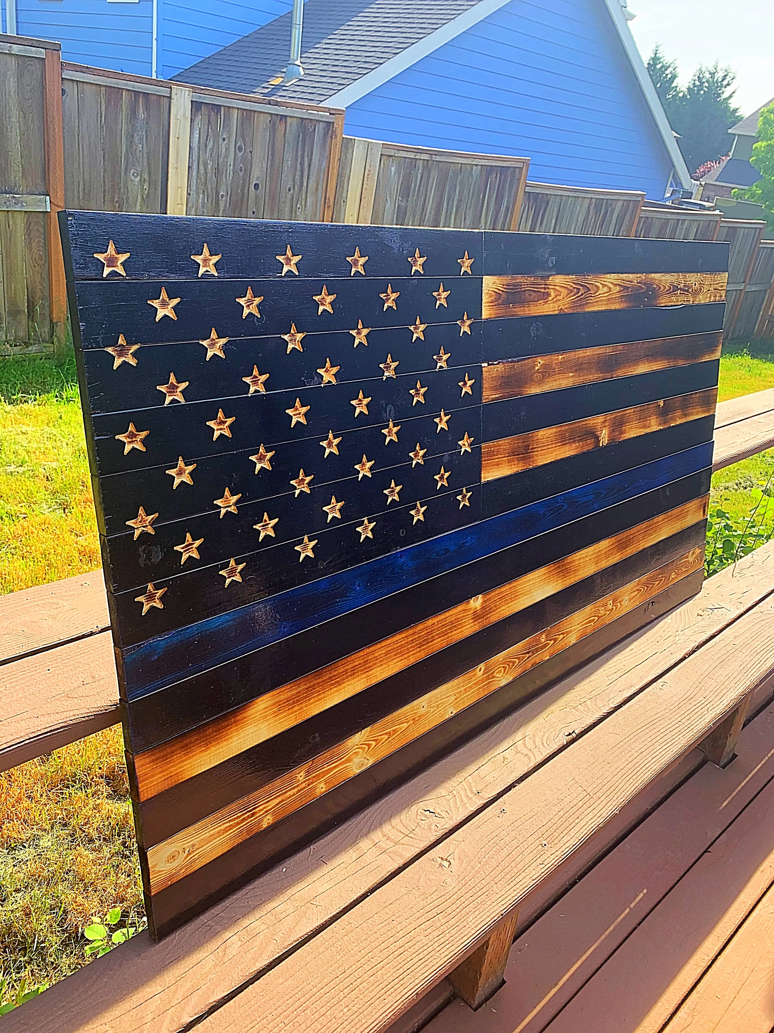 Large Thin Blue Line 33x60