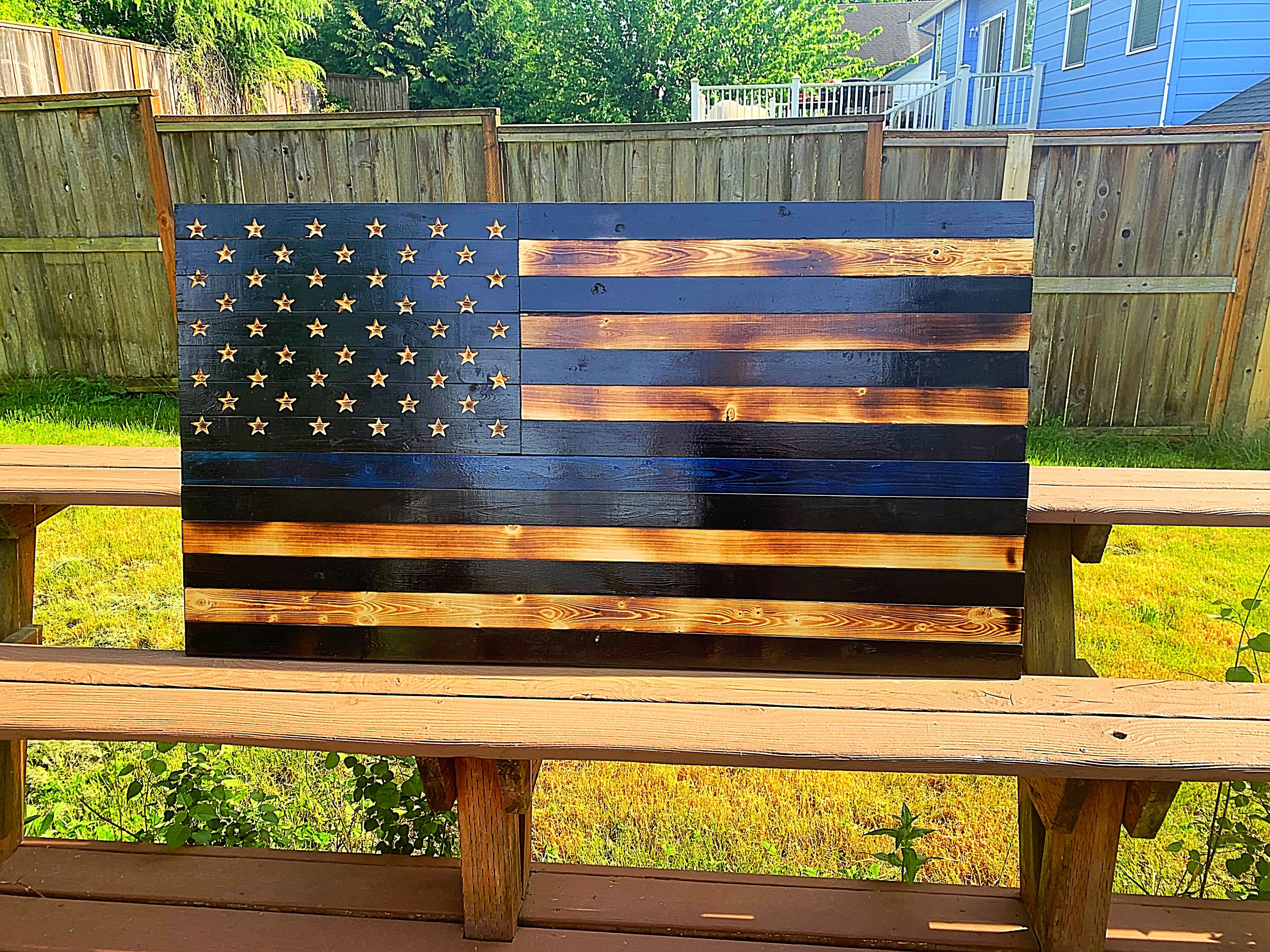 Large Thin Blue Line 33x60