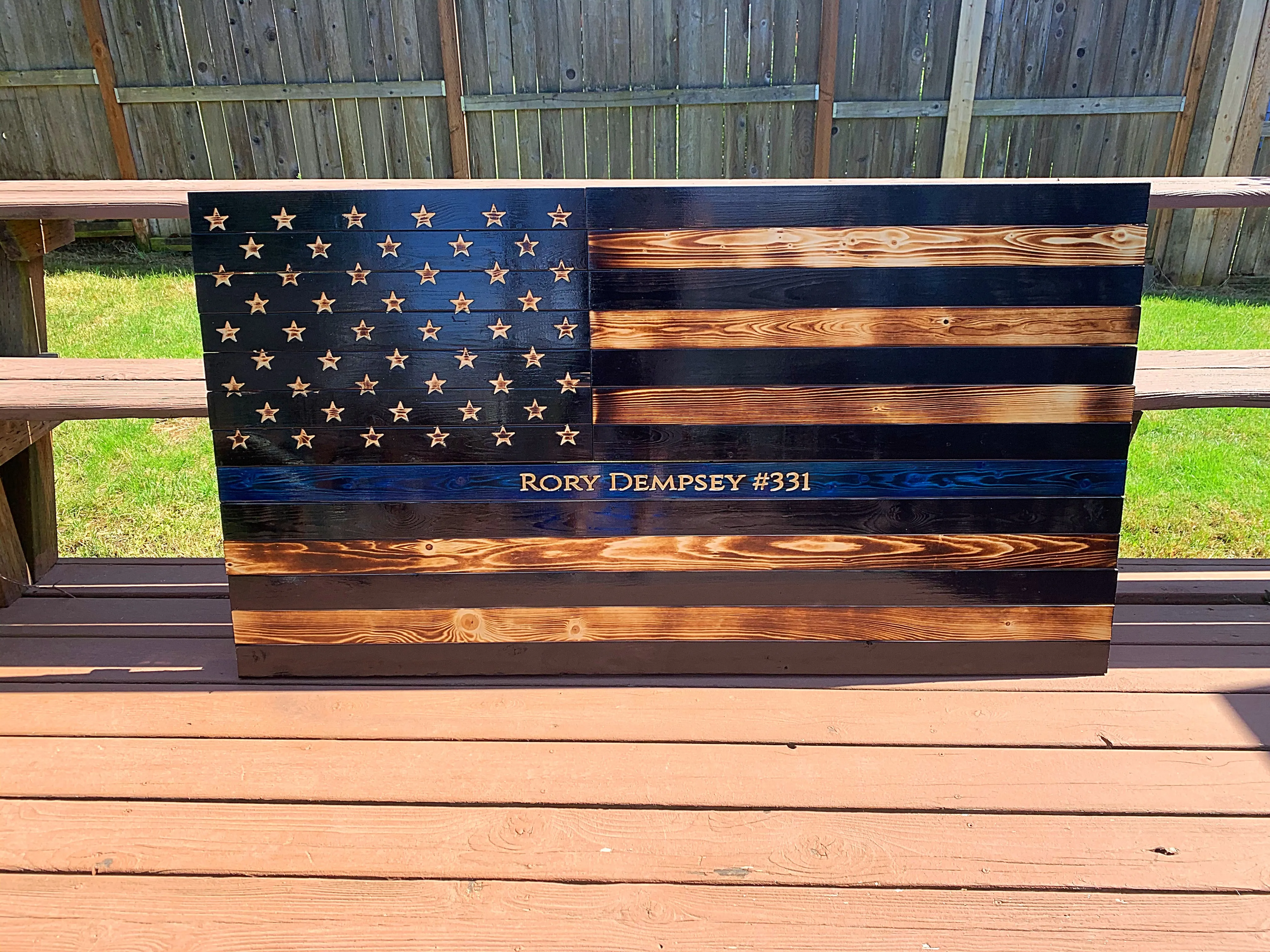 Large Thin Blue Line 33x60