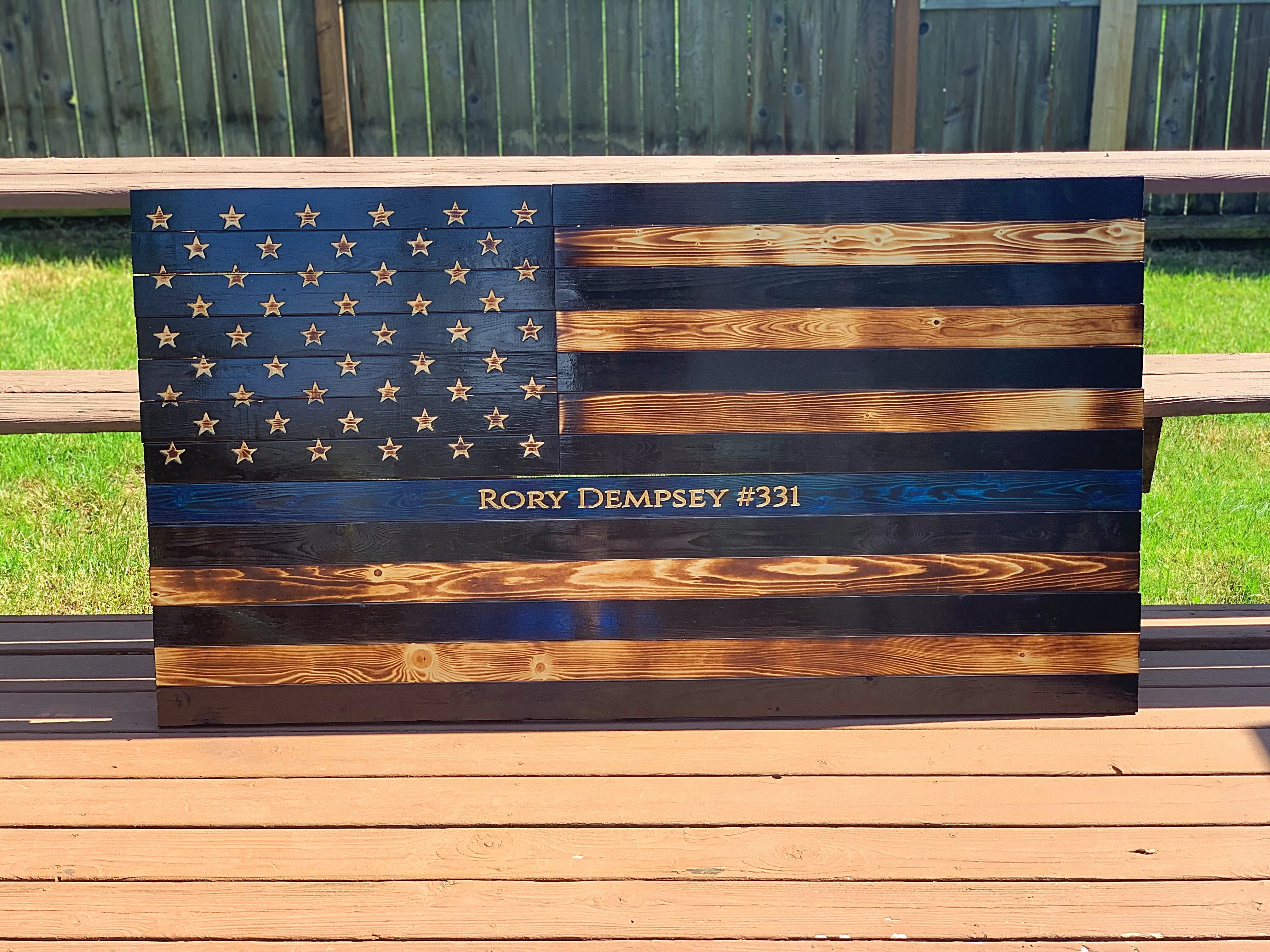 Large Thin Blue Line 33x60