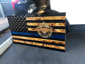 Large Thin Blue Line 33x60