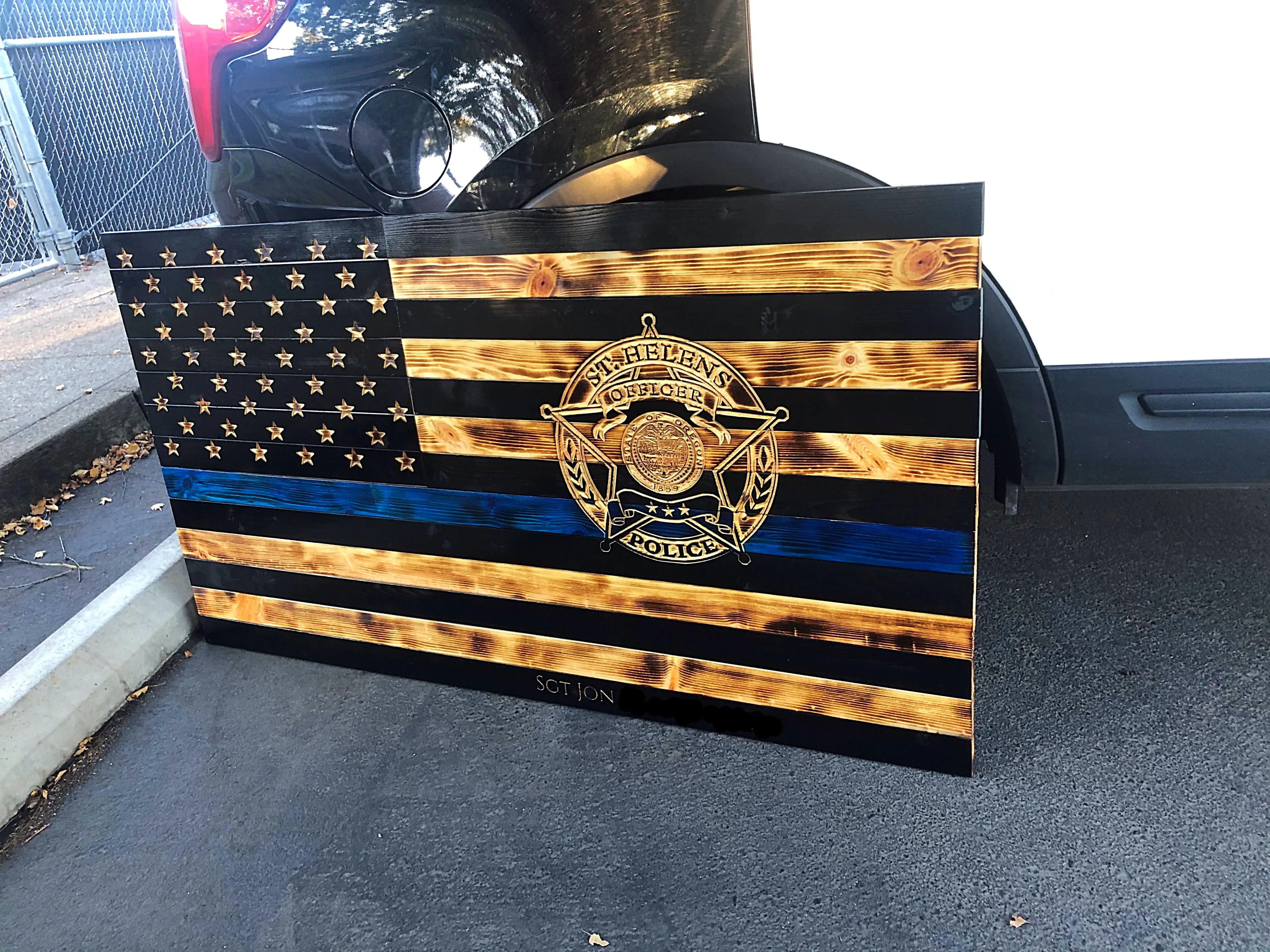 Large Thin Blue Line 33x60