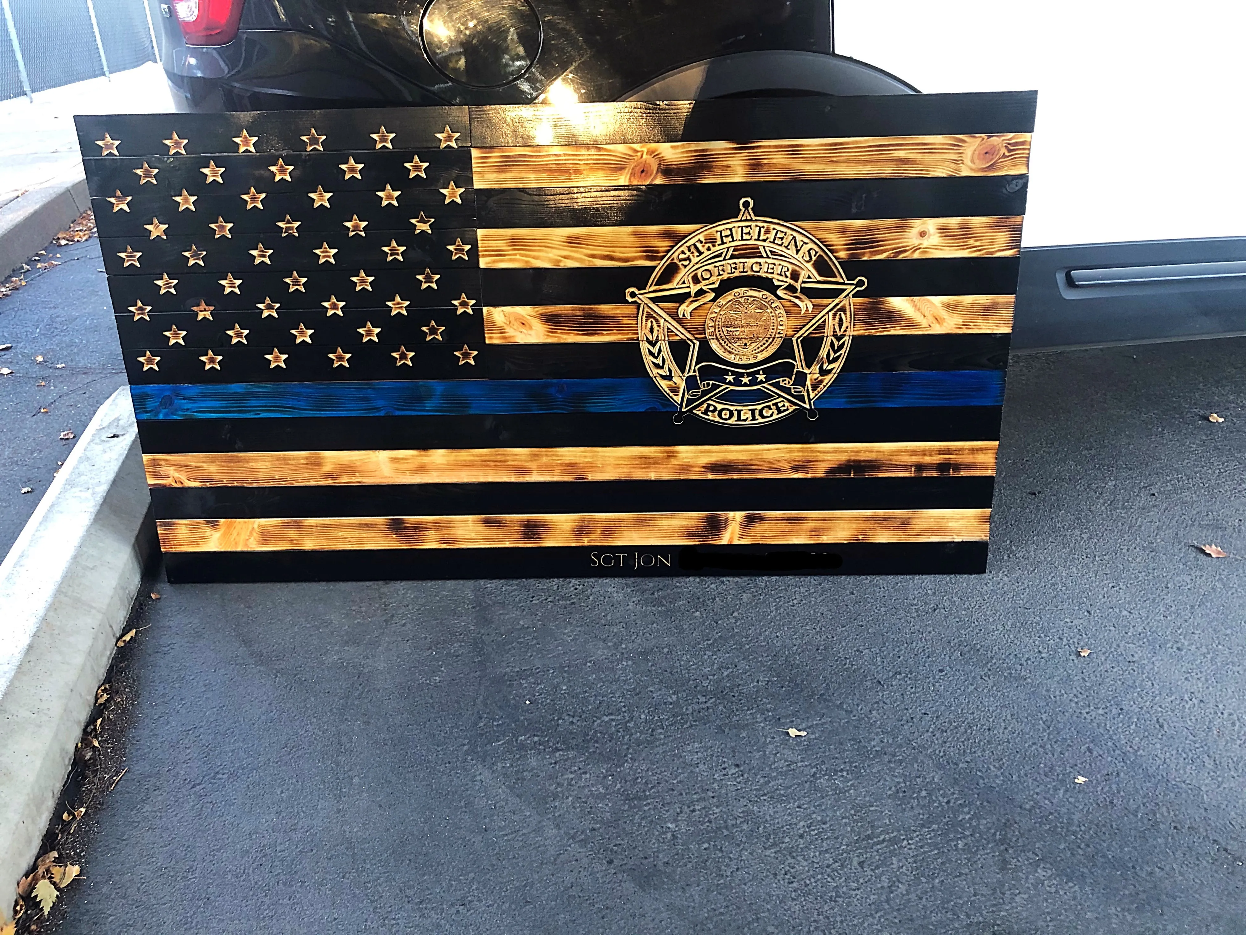 Large Thin Blue Line 33x60