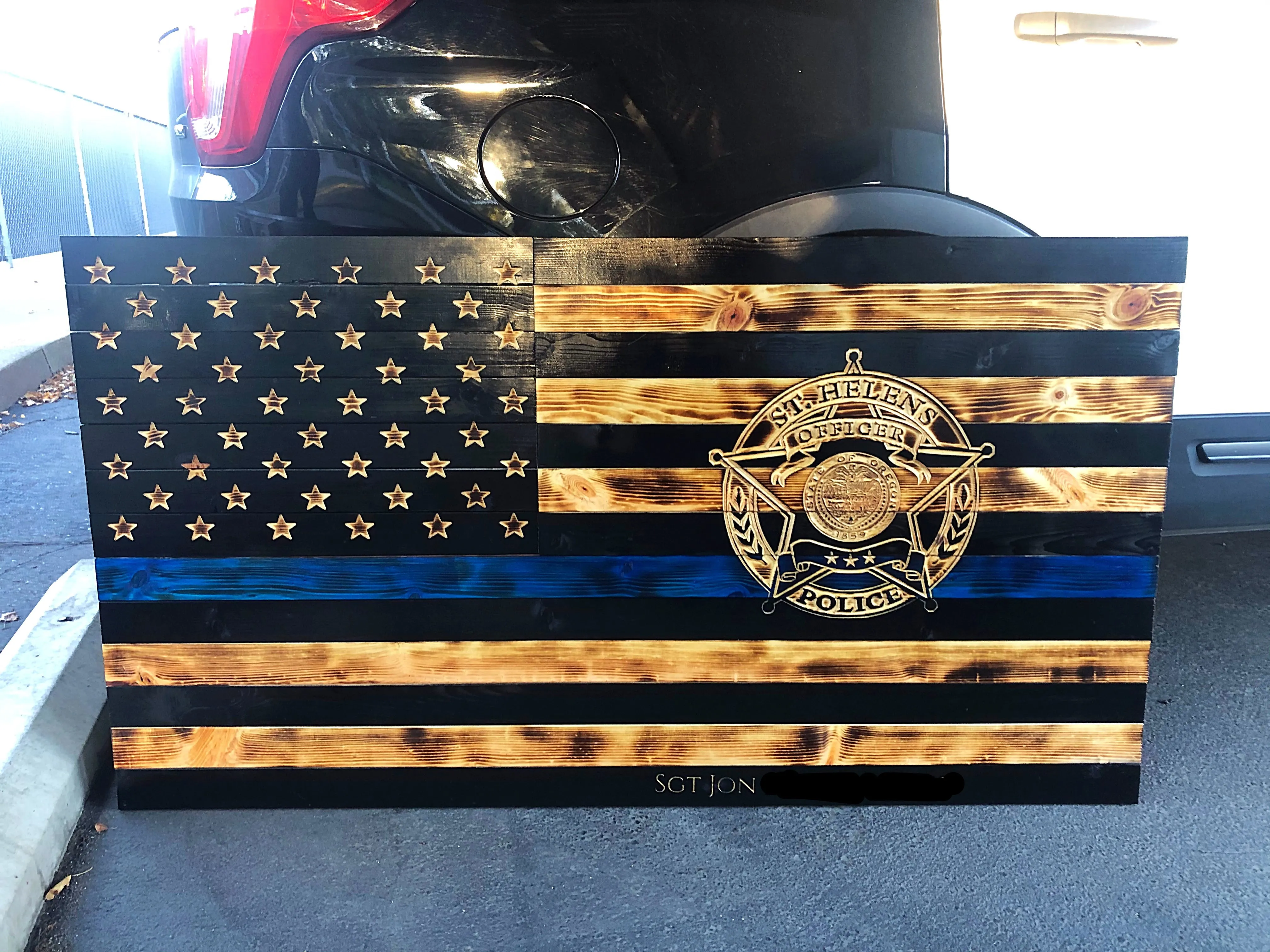 Large Thin Blue Line 33x60