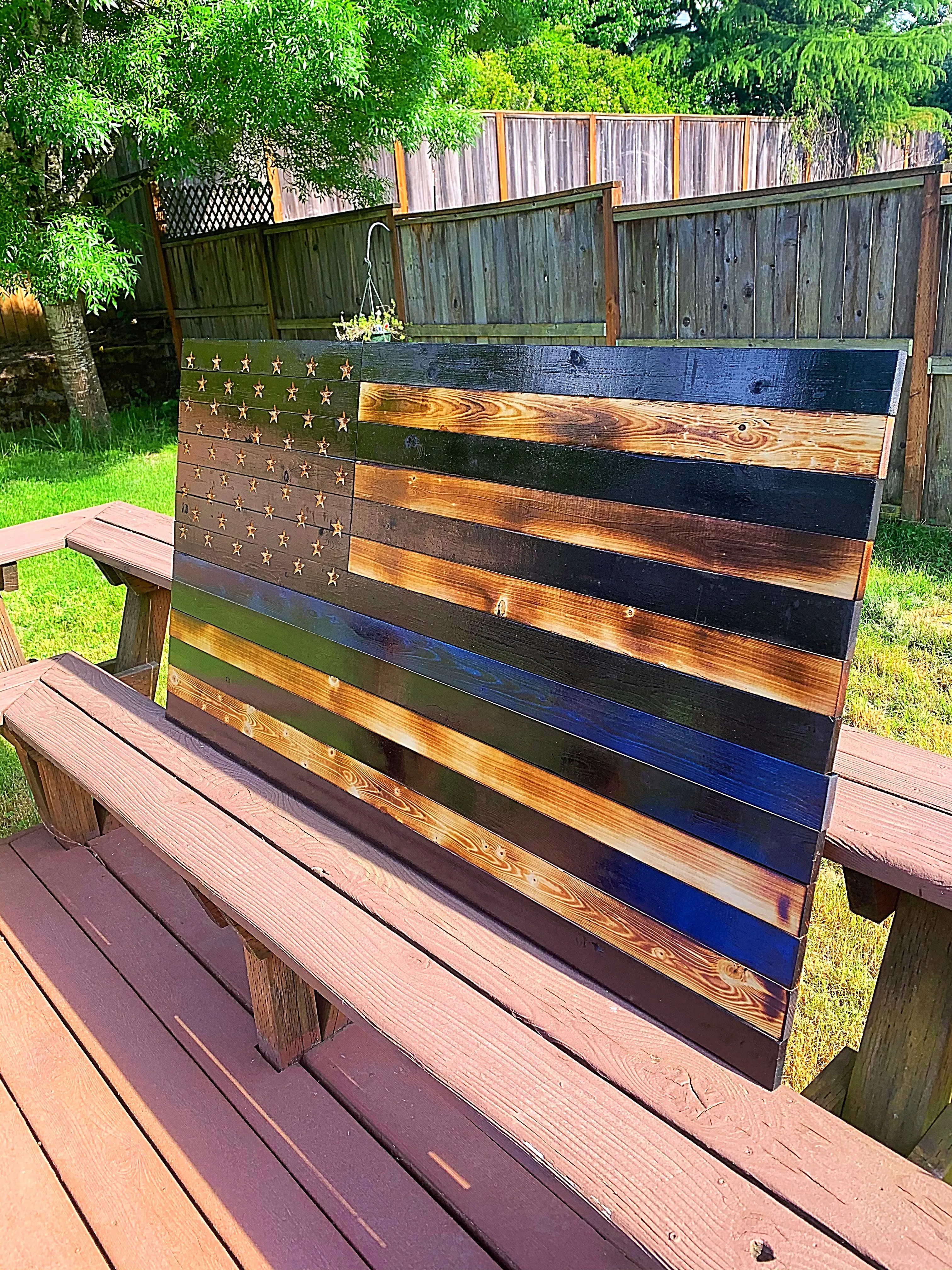 Large Thin Blue Line 33x60
