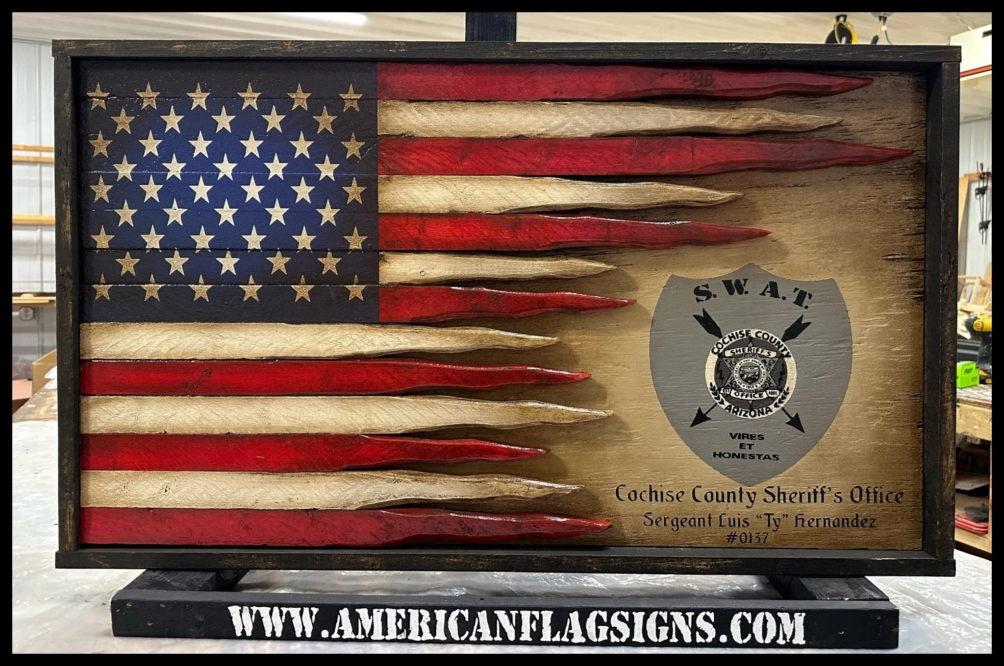 Law Enforcement Battle Flag
