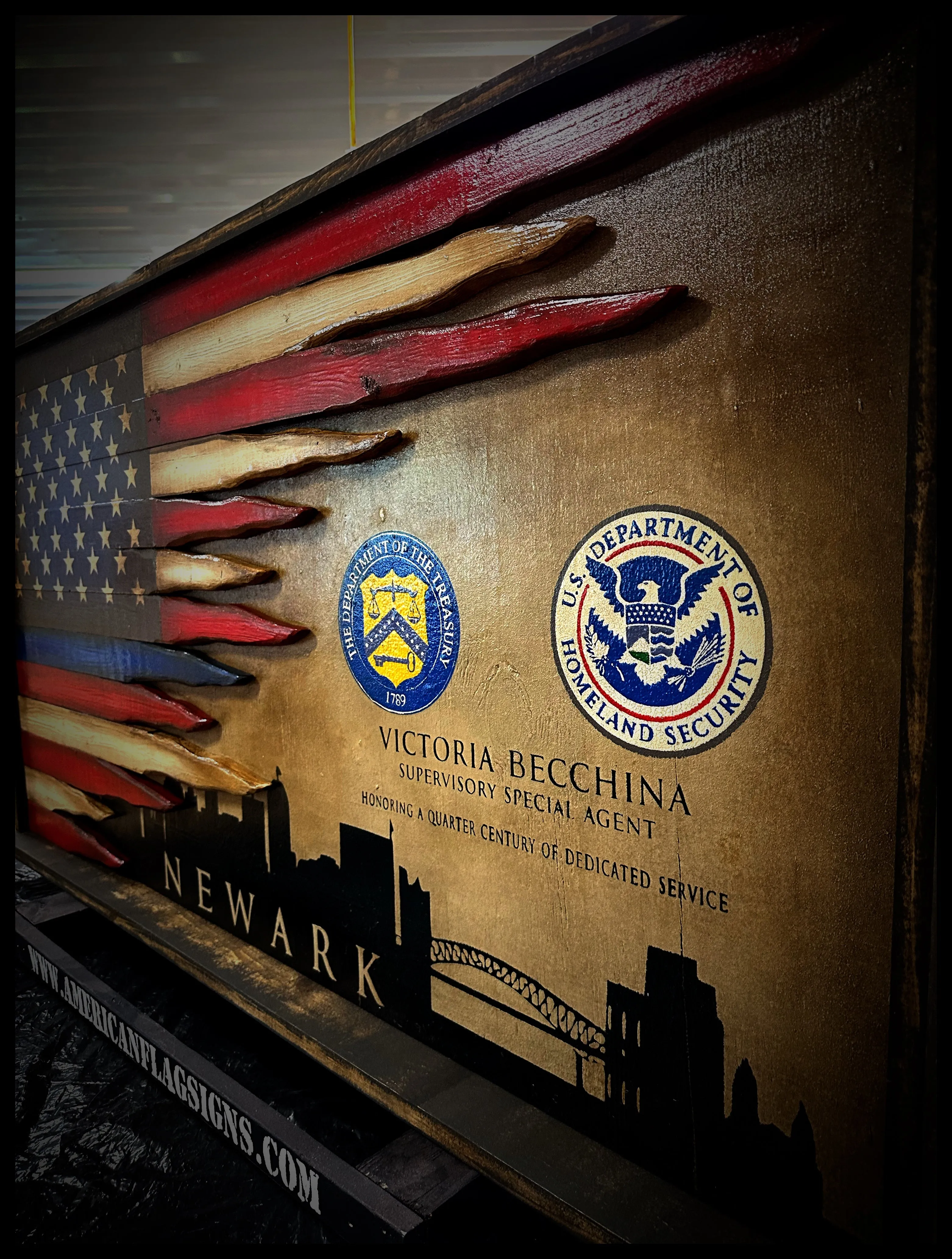 Law Enforcement Battle Flag