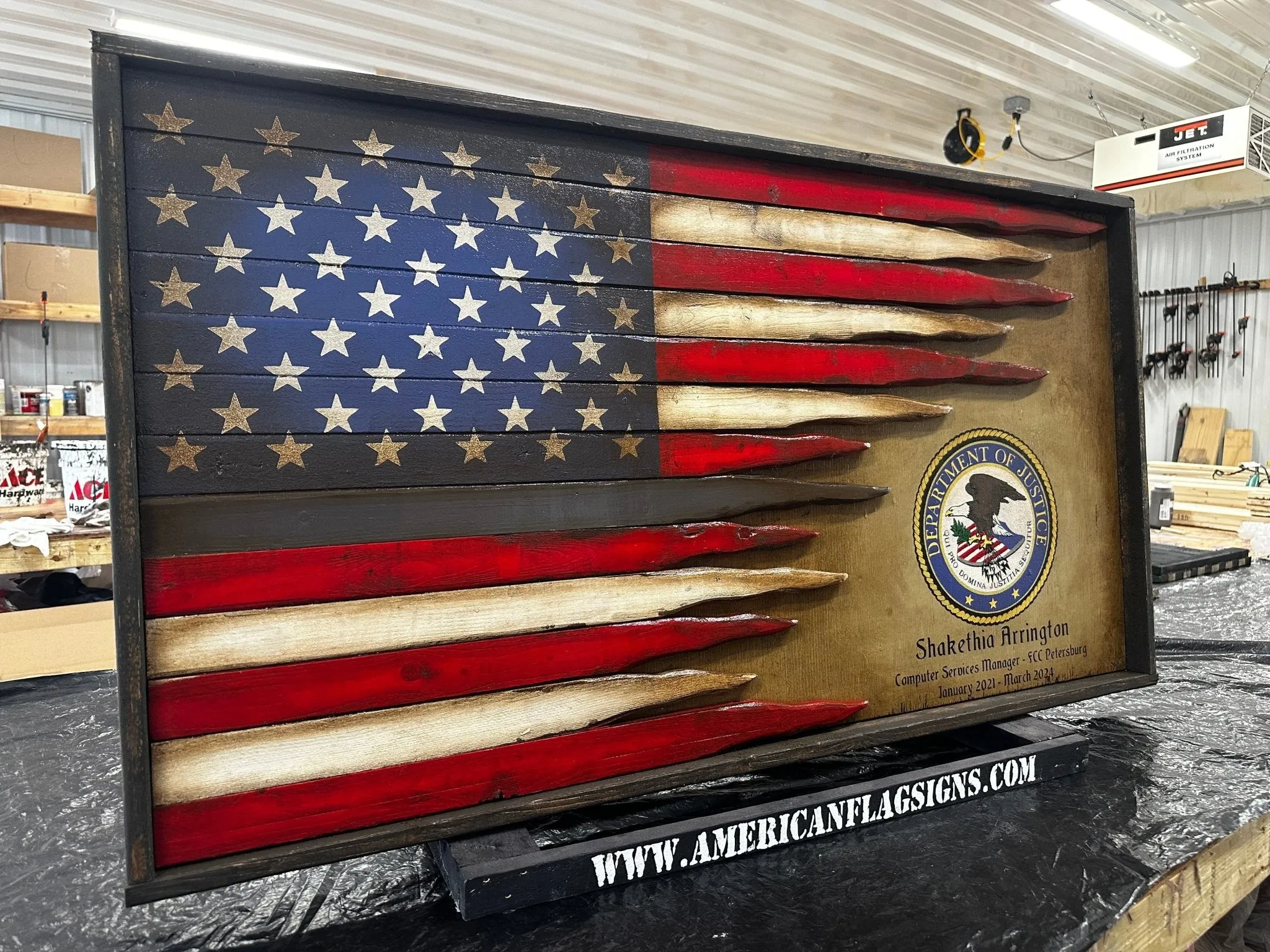 Law Enforcement Battle Flag