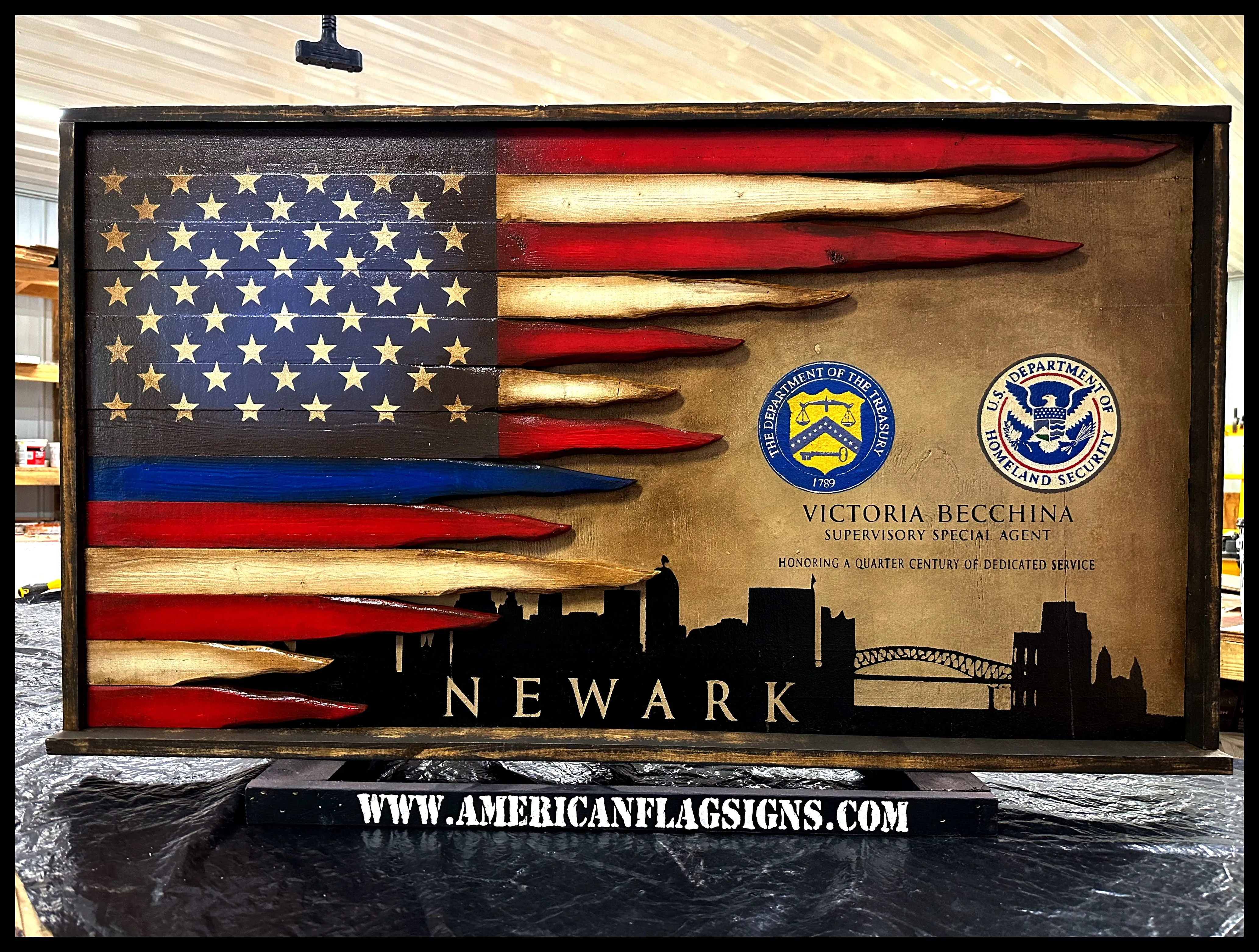 Law Enforcement Battle Flag