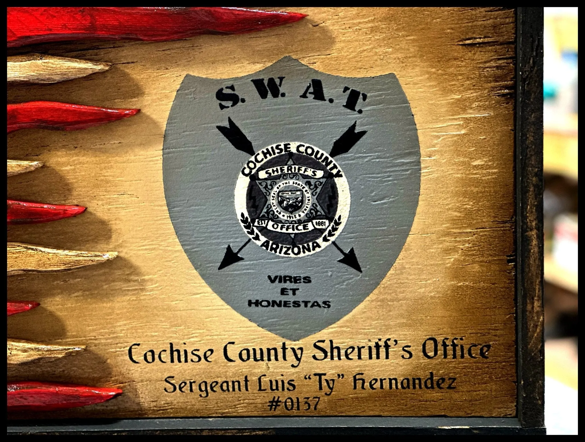 Law Enforcement Battle Flag
