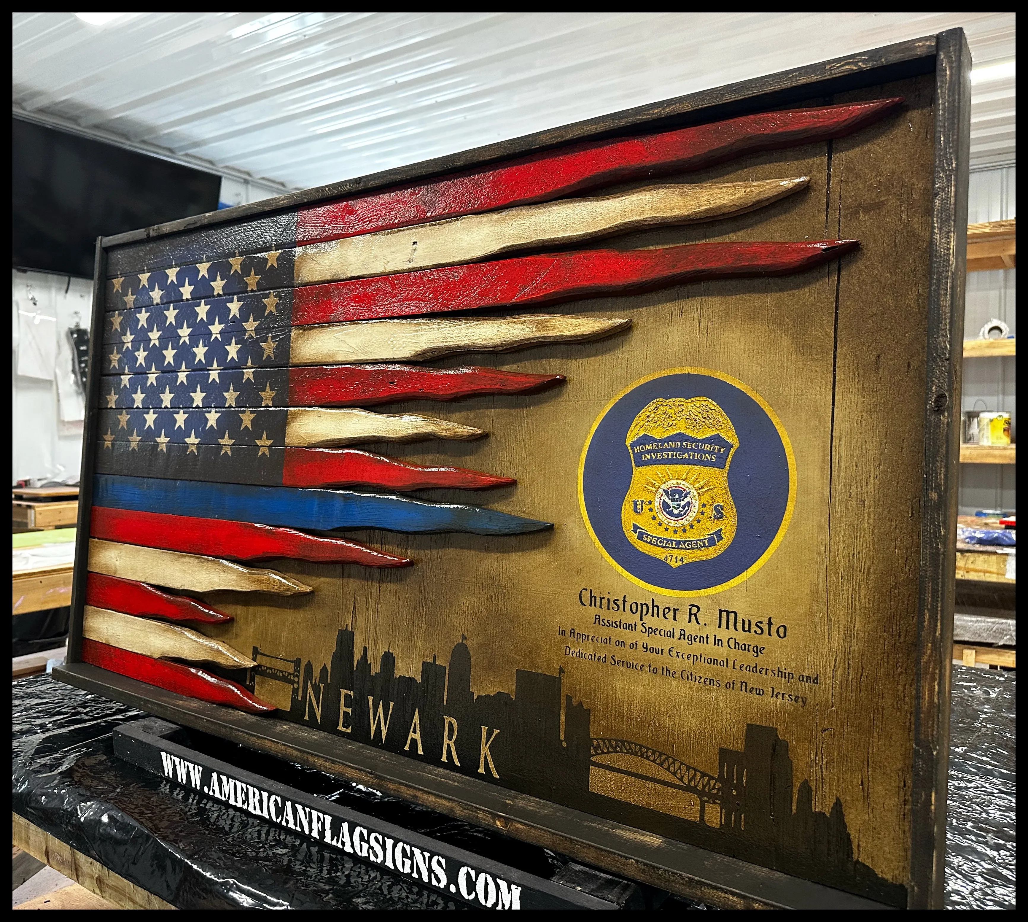Law Enforcement Battle Flag
