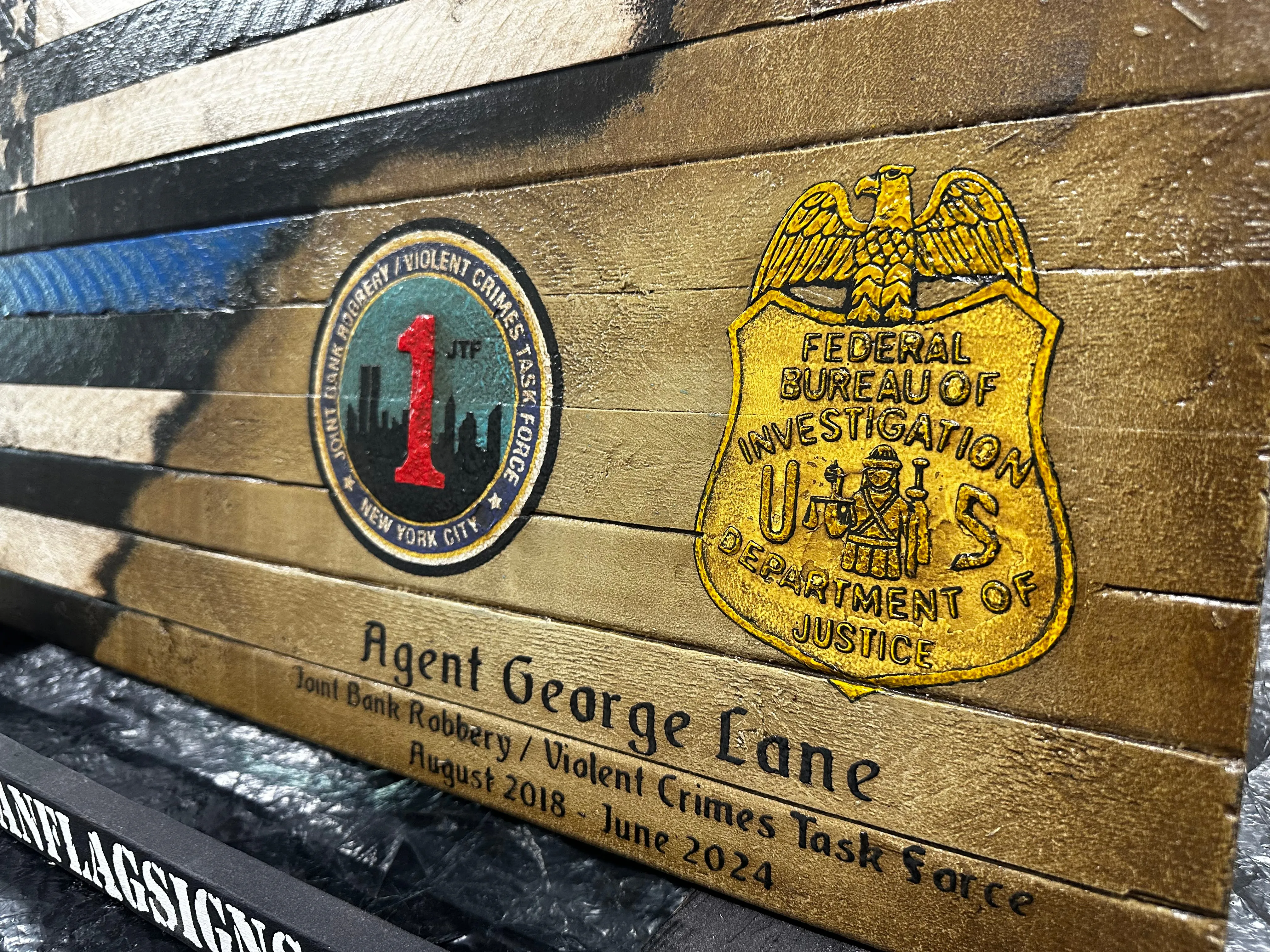 Law Enforcement Battle Flag