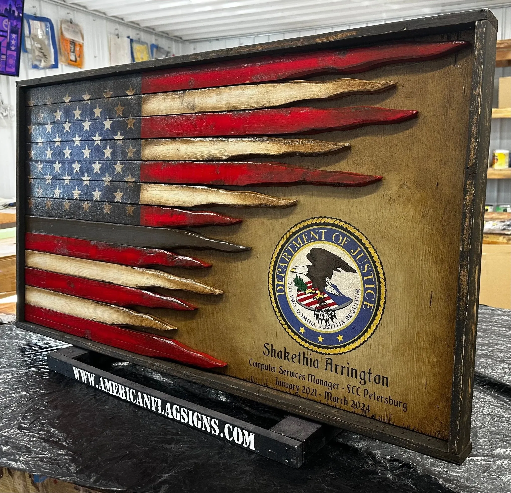Law Enforcement Battle Flag