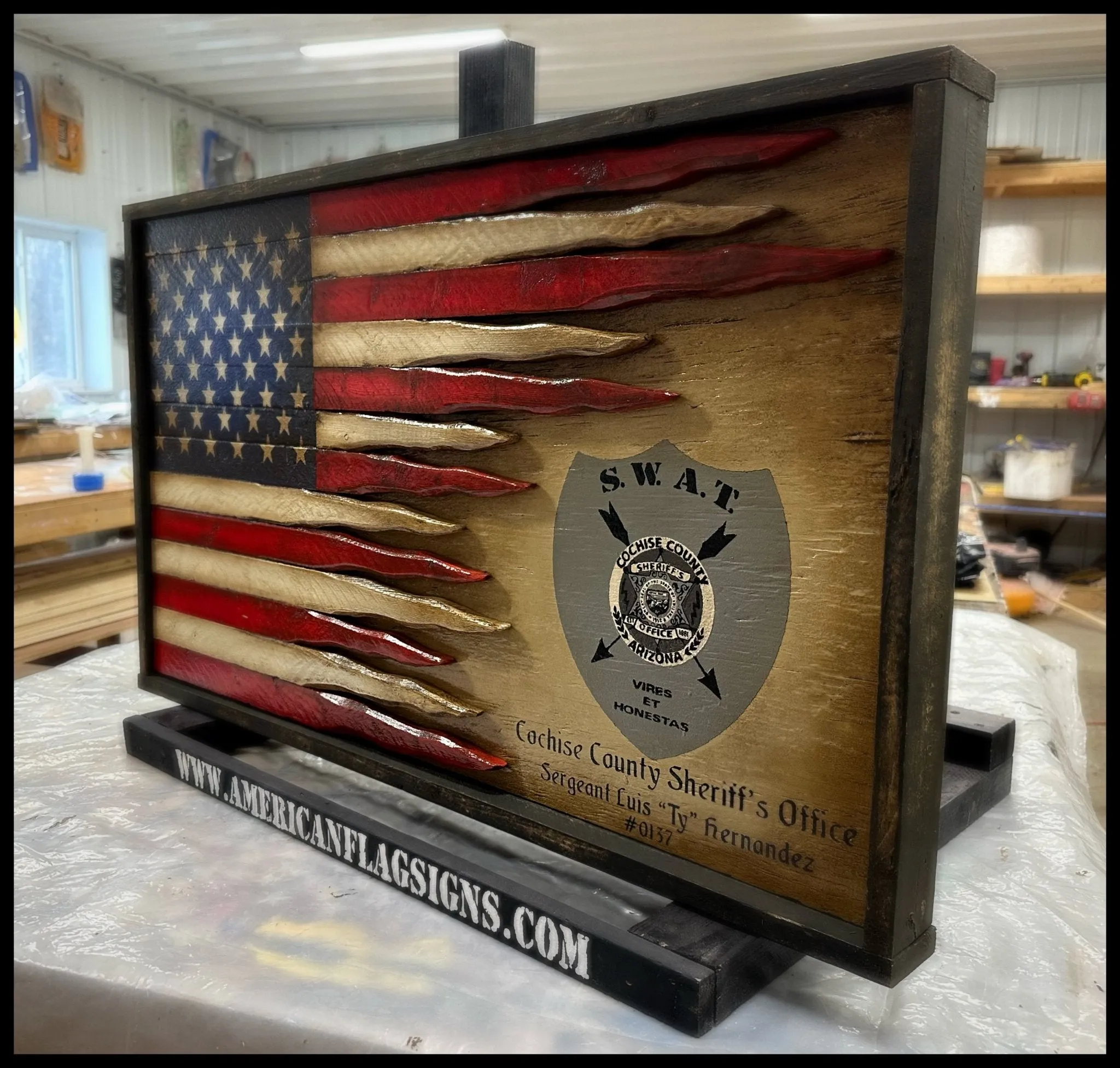 Law Enforcement Battle Flag