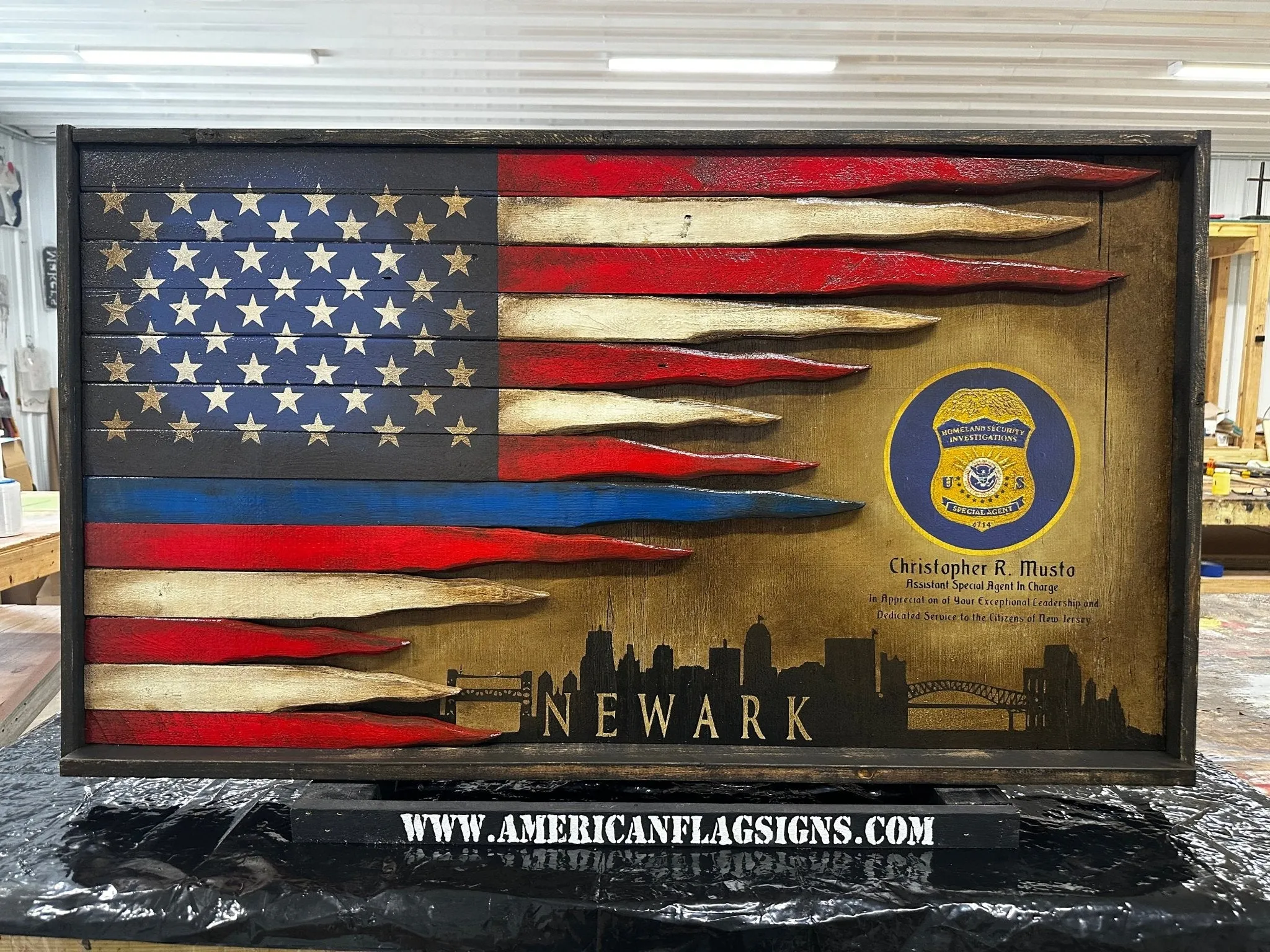 Law Enforcement Battle Flag
