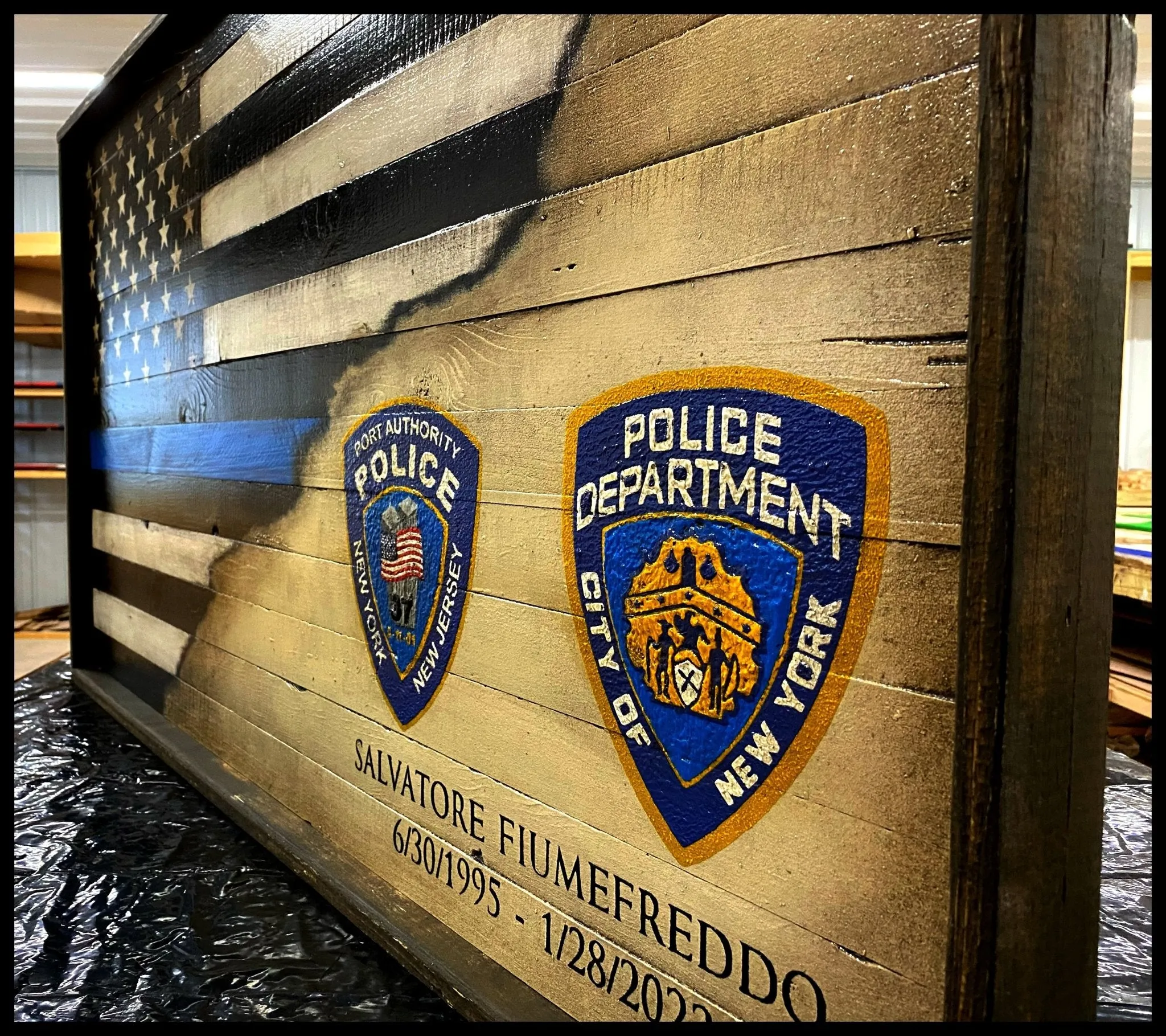Law Enforcement Battle Flag