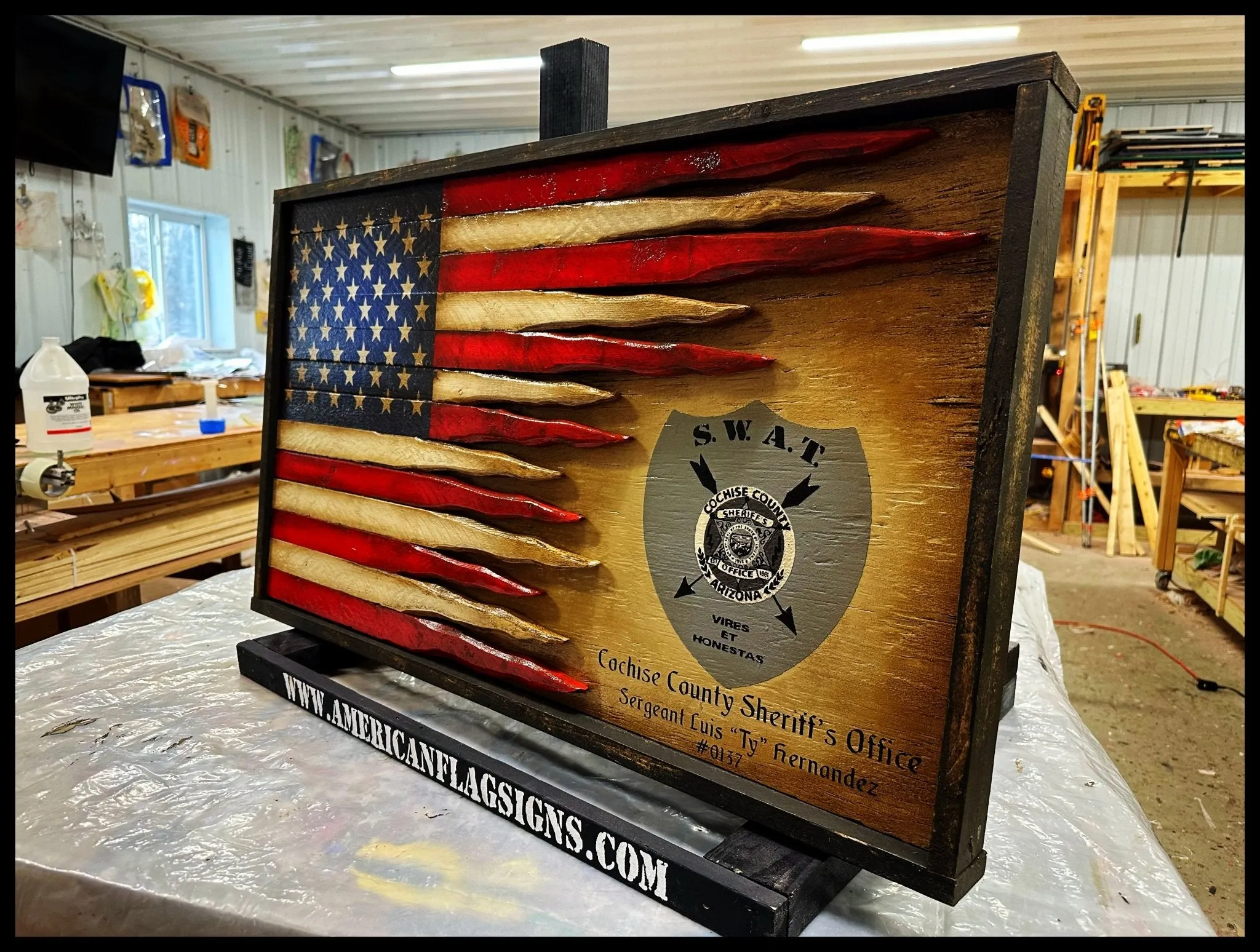 Law Enforcement Battle Flag