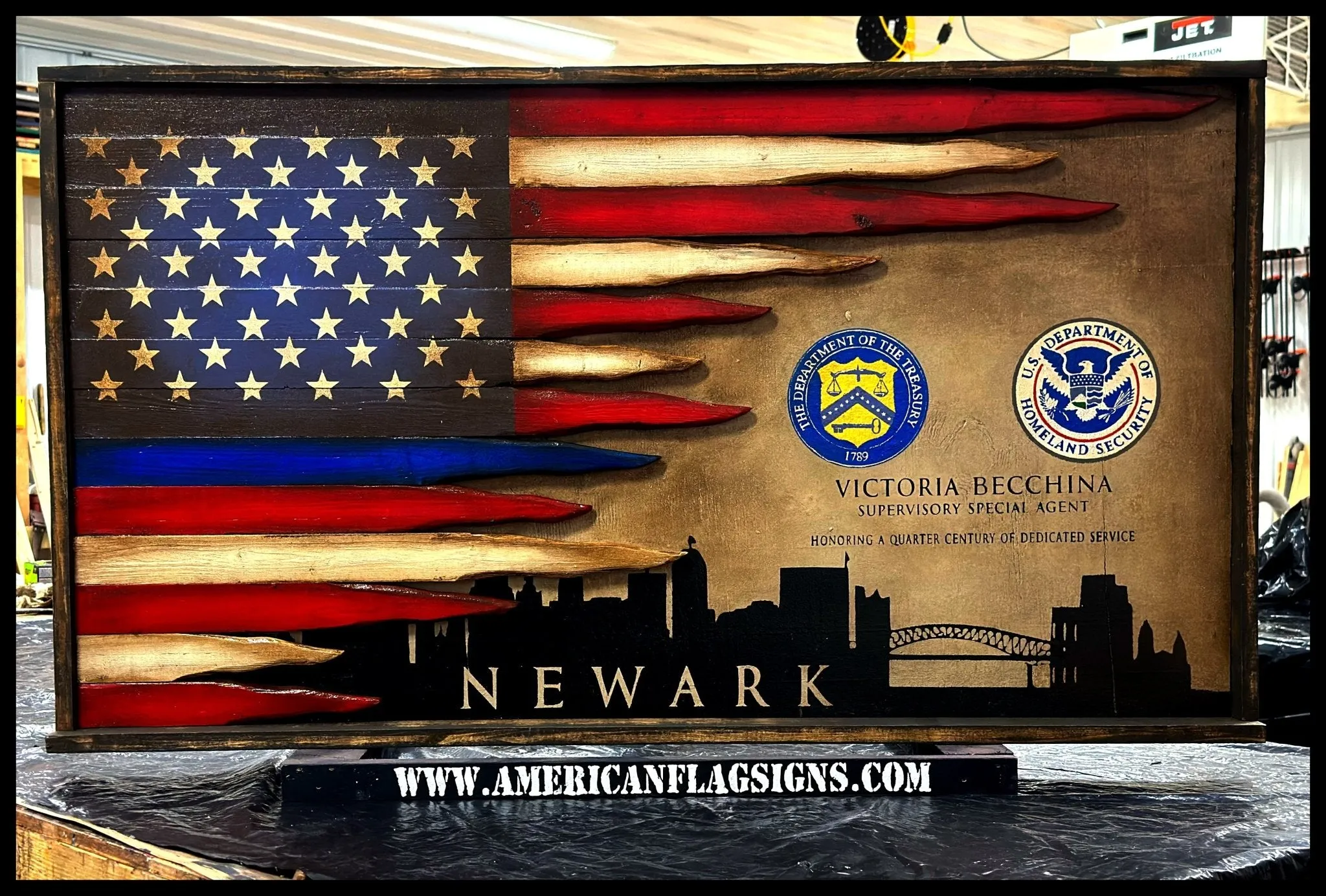 Law Enforcement Battle Flag