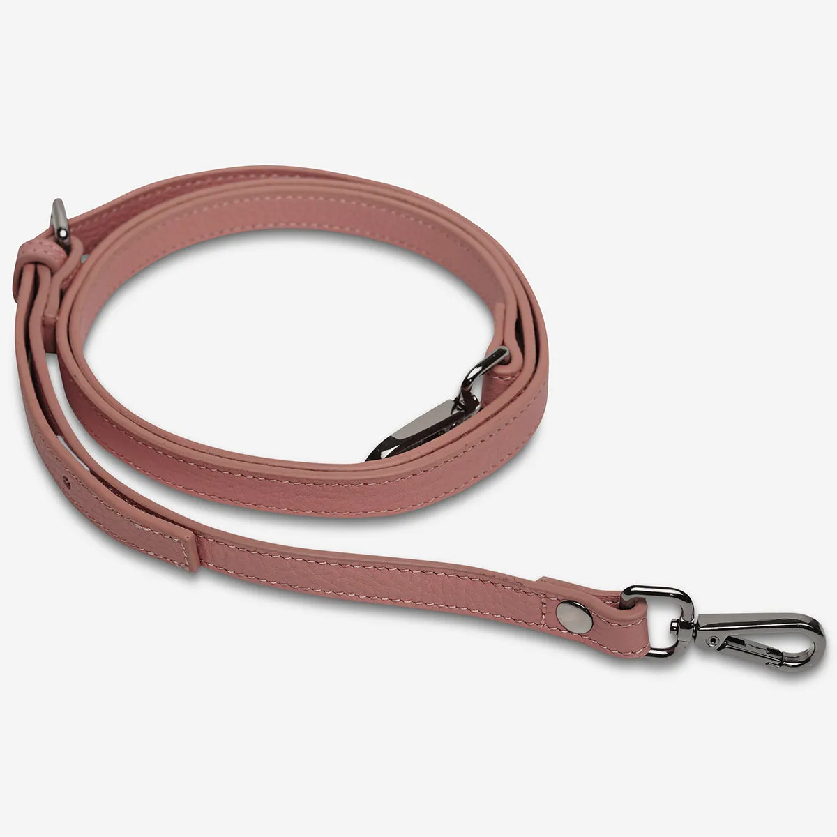 Leather Strap Thin - Dusty Rose
