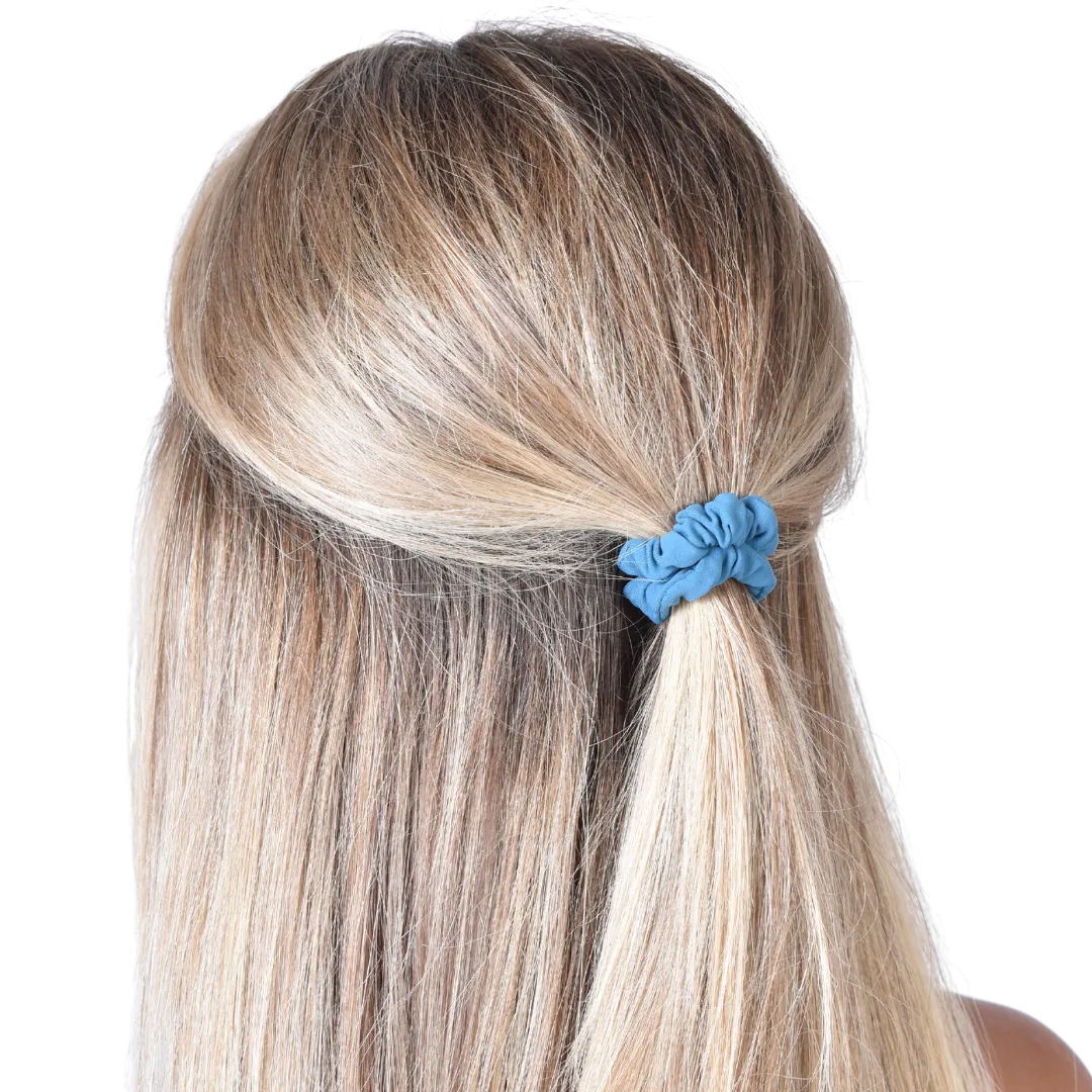 Leisure Collection Jersey Skinny Scrunchie Set
