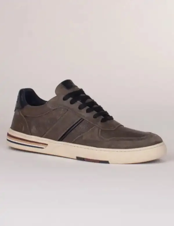 Lloyd & Pryce Mens Montoya Sneakers Slate Grey